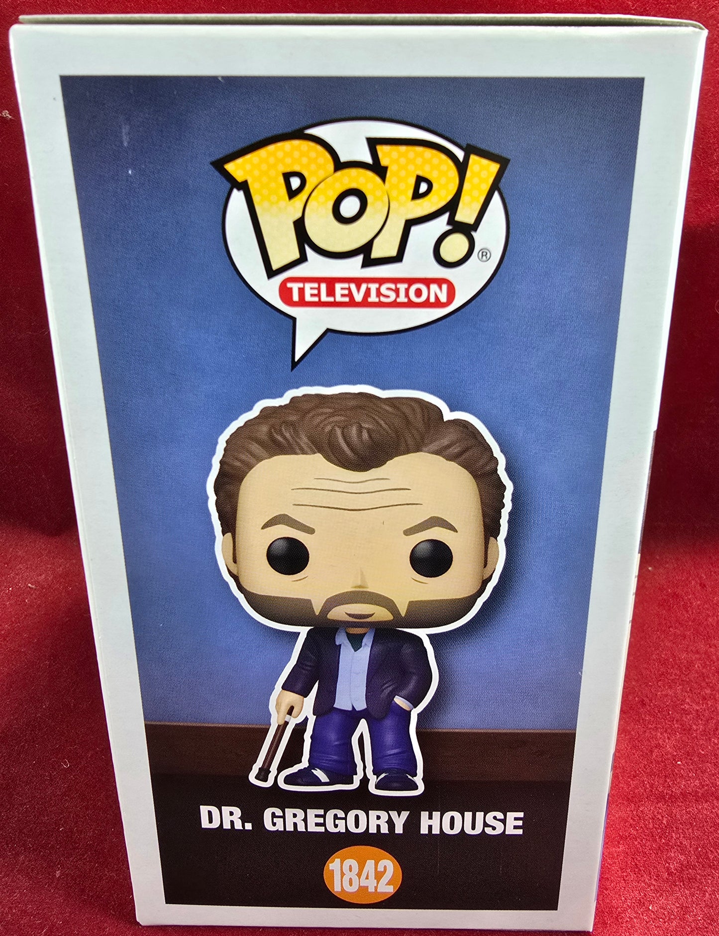 Dr. Gregory House funko # 1842 (nib) with pop protector