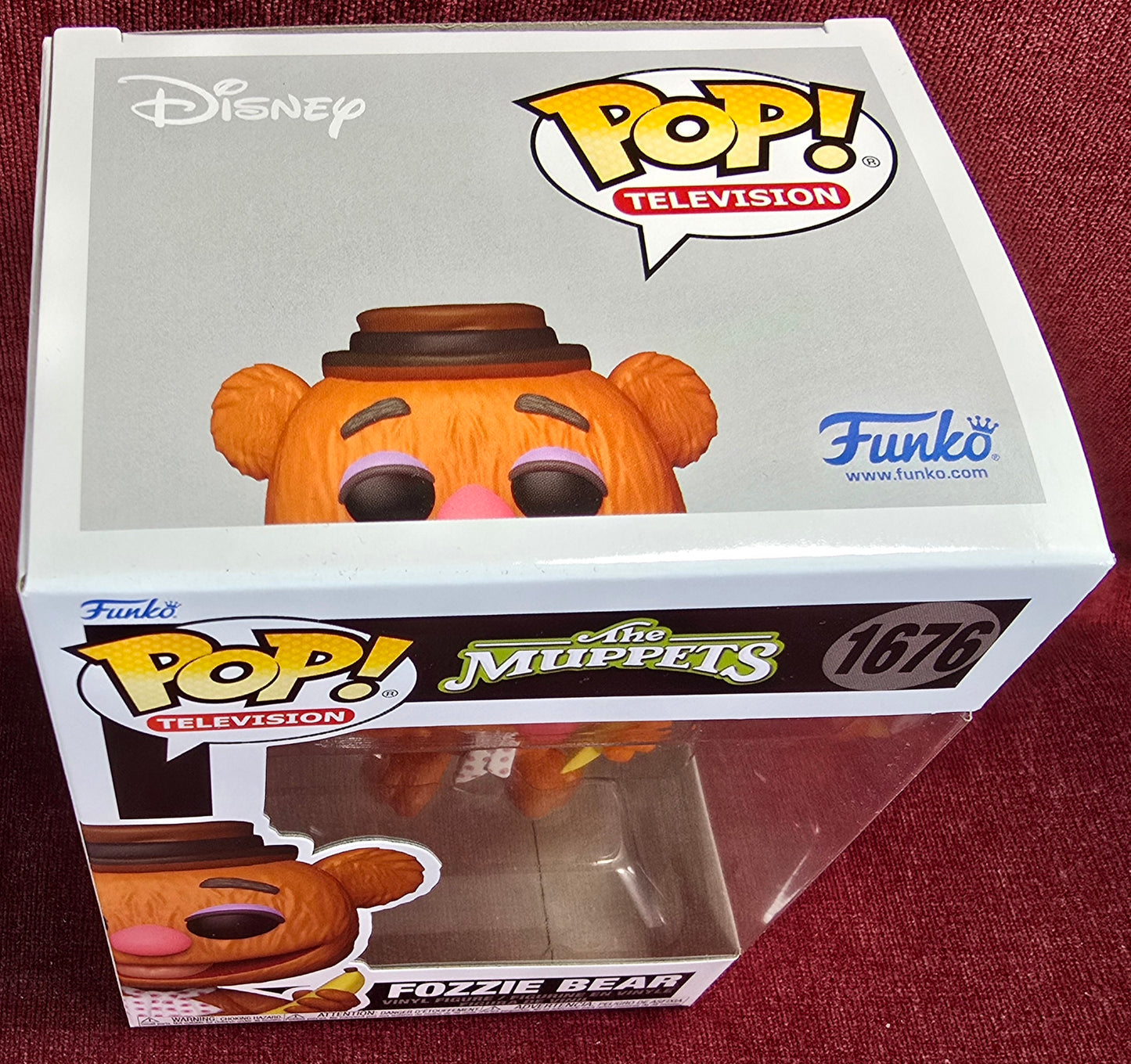 Funko Pop! Vinyl:  Fozzie Bear #1676 (Nib)
With pop protector