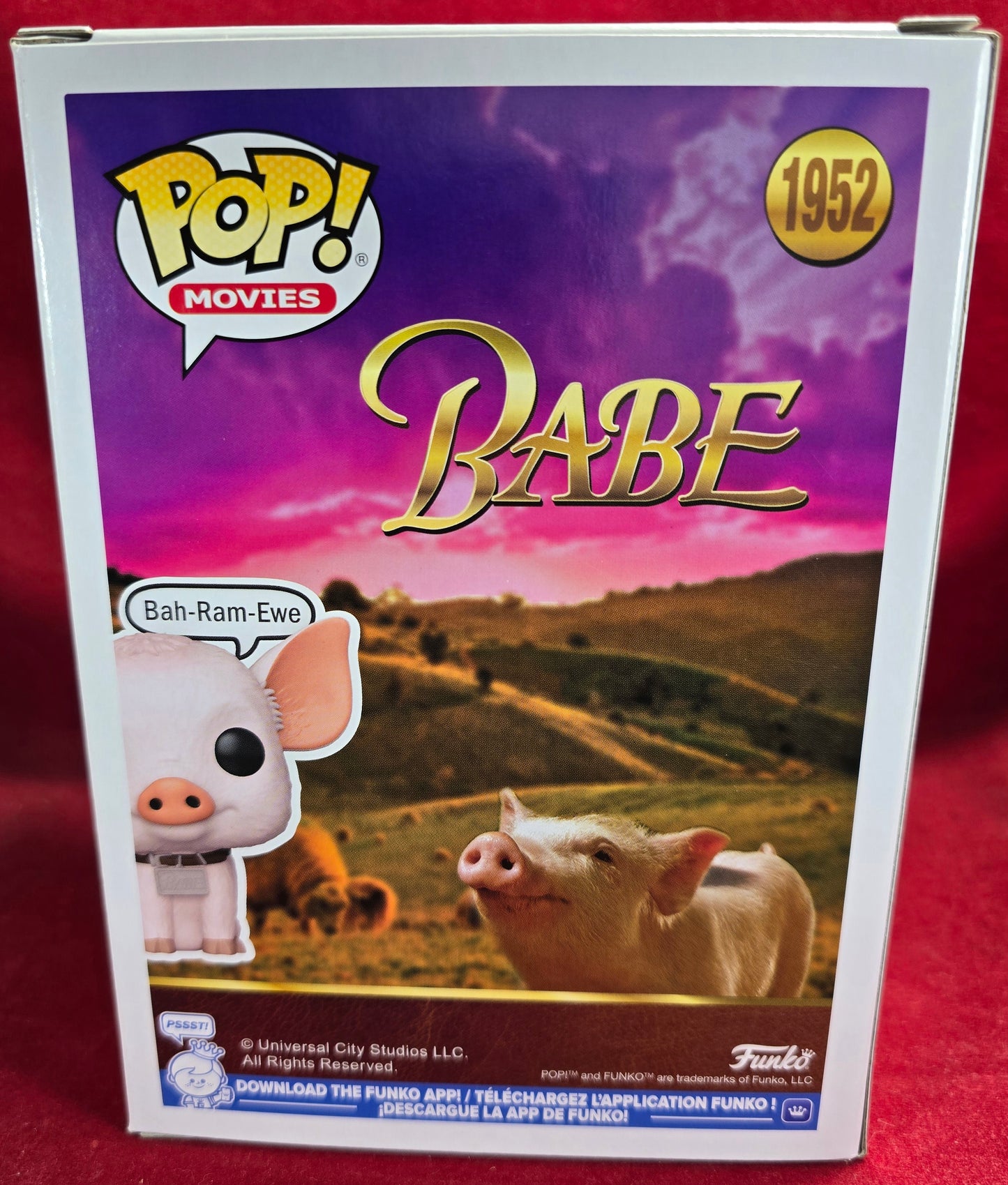 Babe Funko # 1952 (Nib)
With pop protector