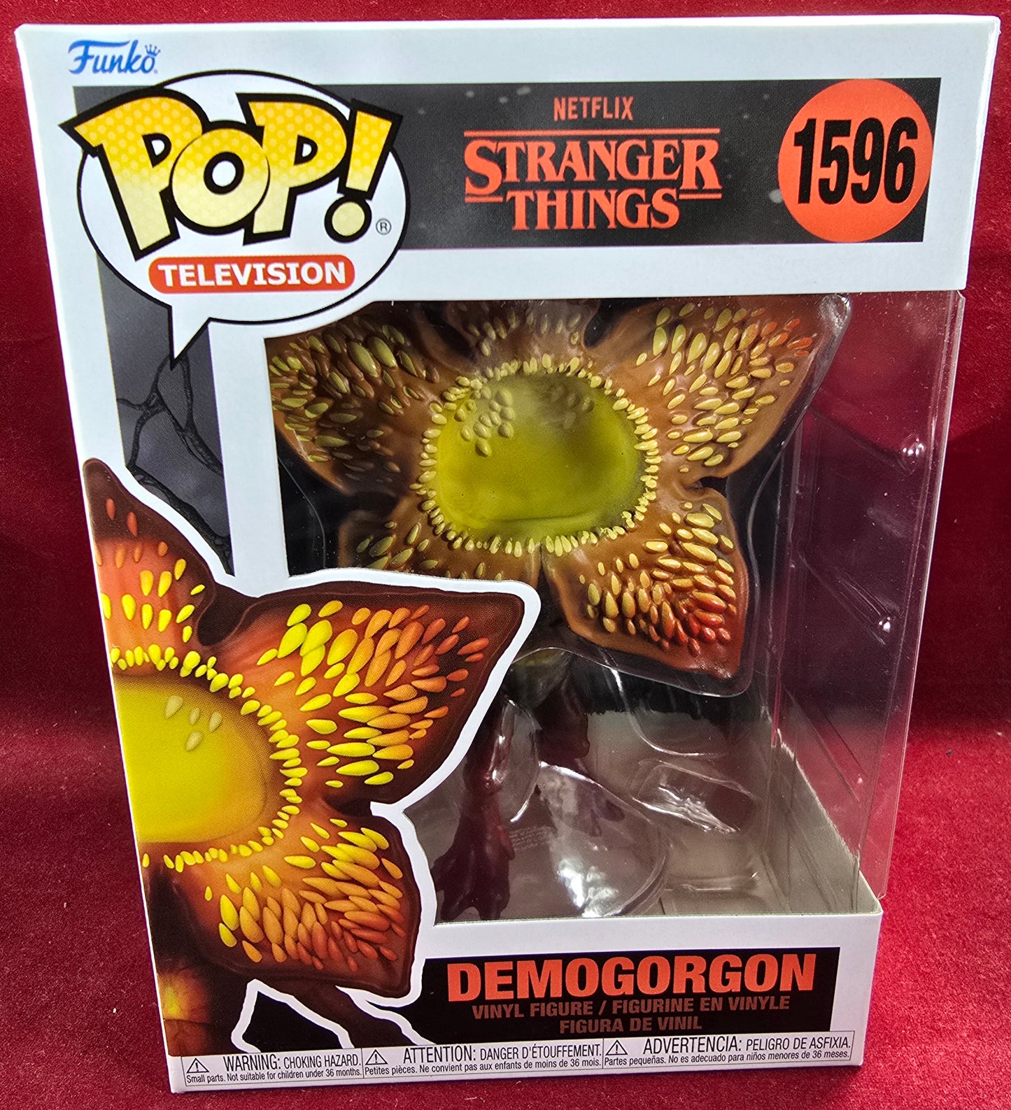 Demogorgon funko # 1596 (nib) with pop protector