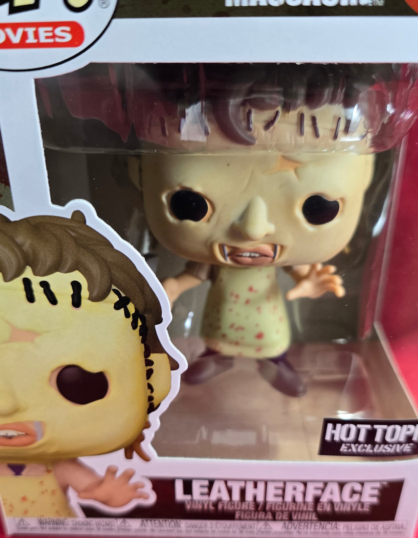 Leatherface Hot Topic Exclusive Funko # 1119 (nib) With pop protector