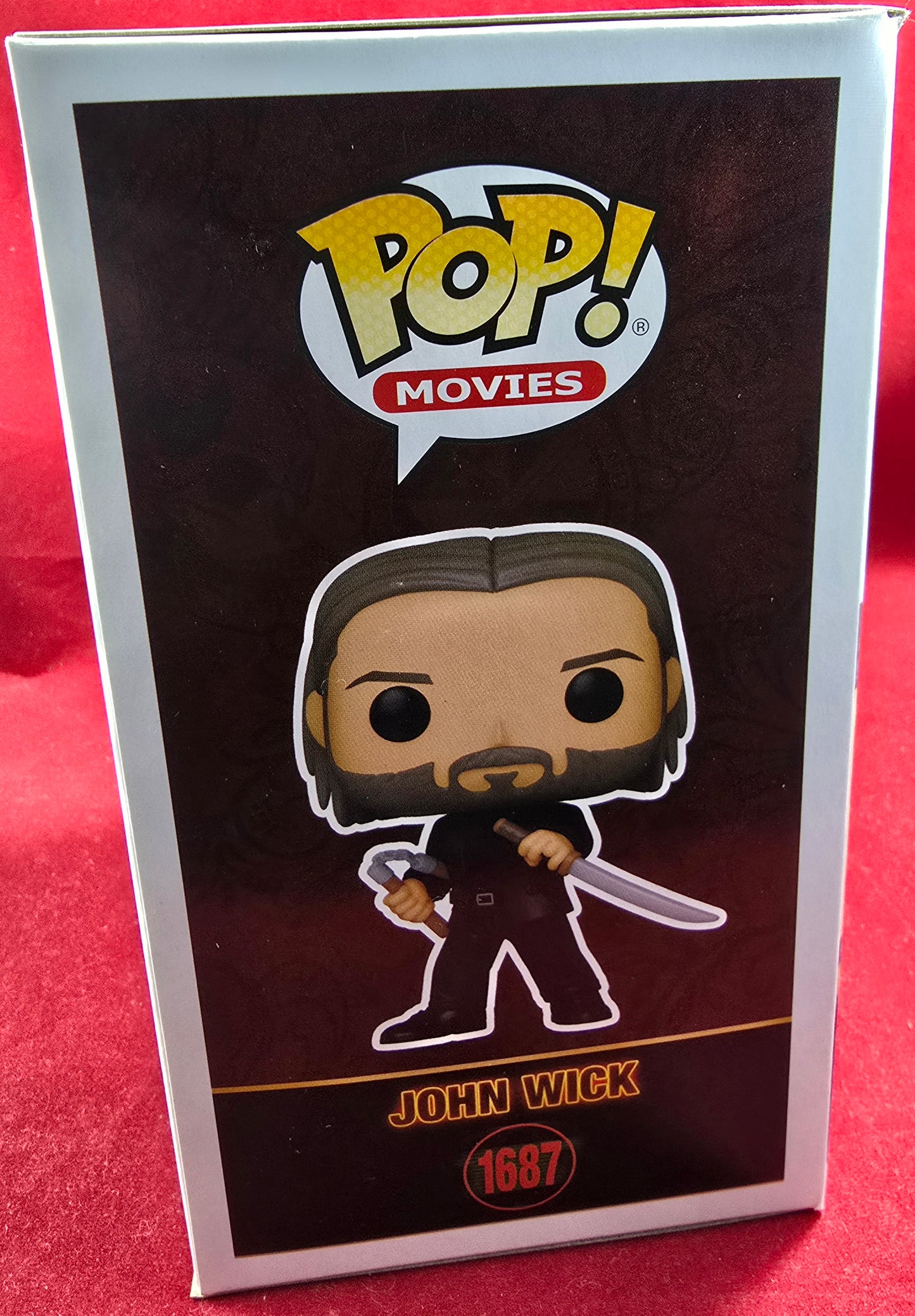 John Wick funko # 1687 (nib) With pop protector