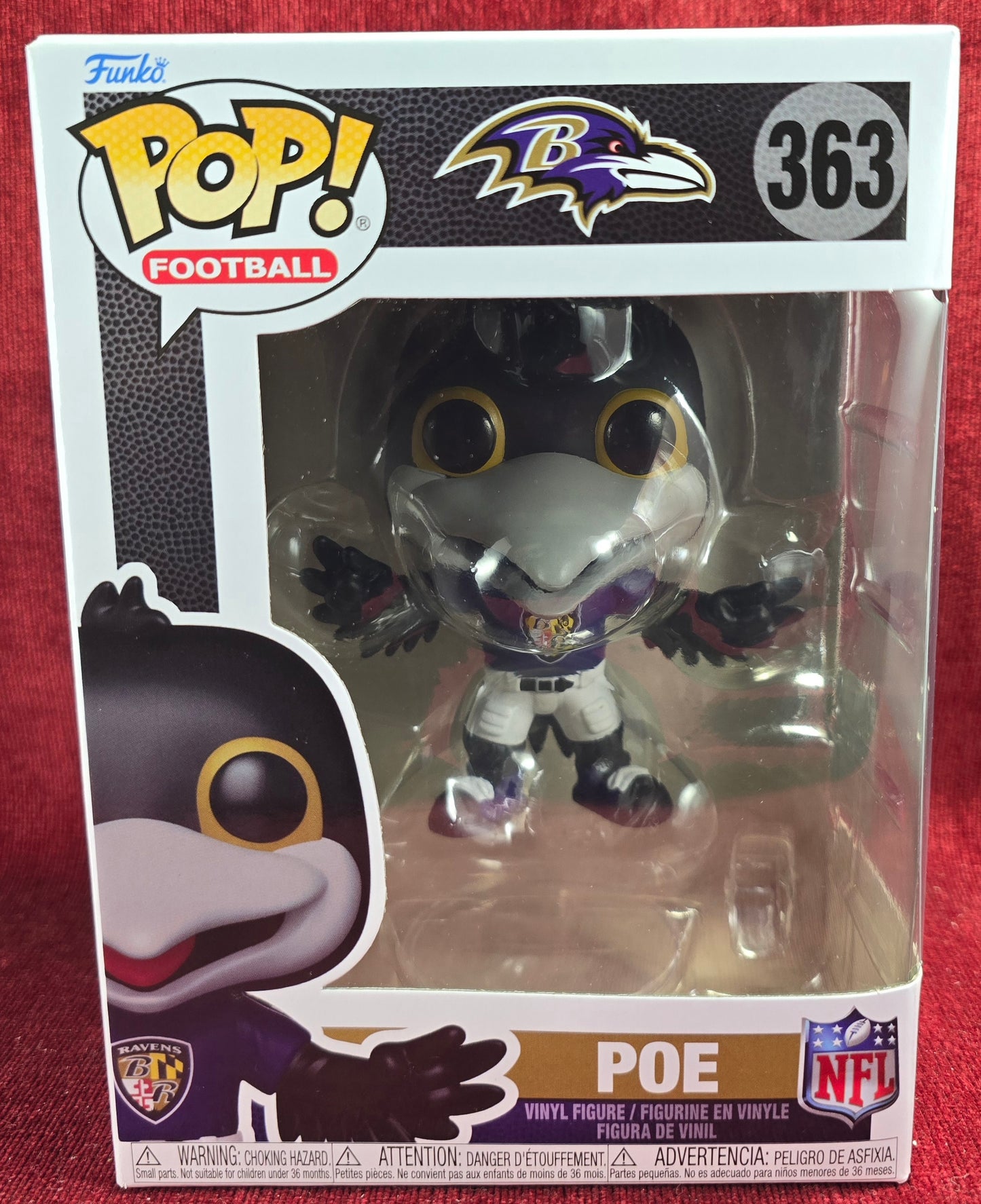 Funko! Football: Poe # 363 (Nib)
With pop protector