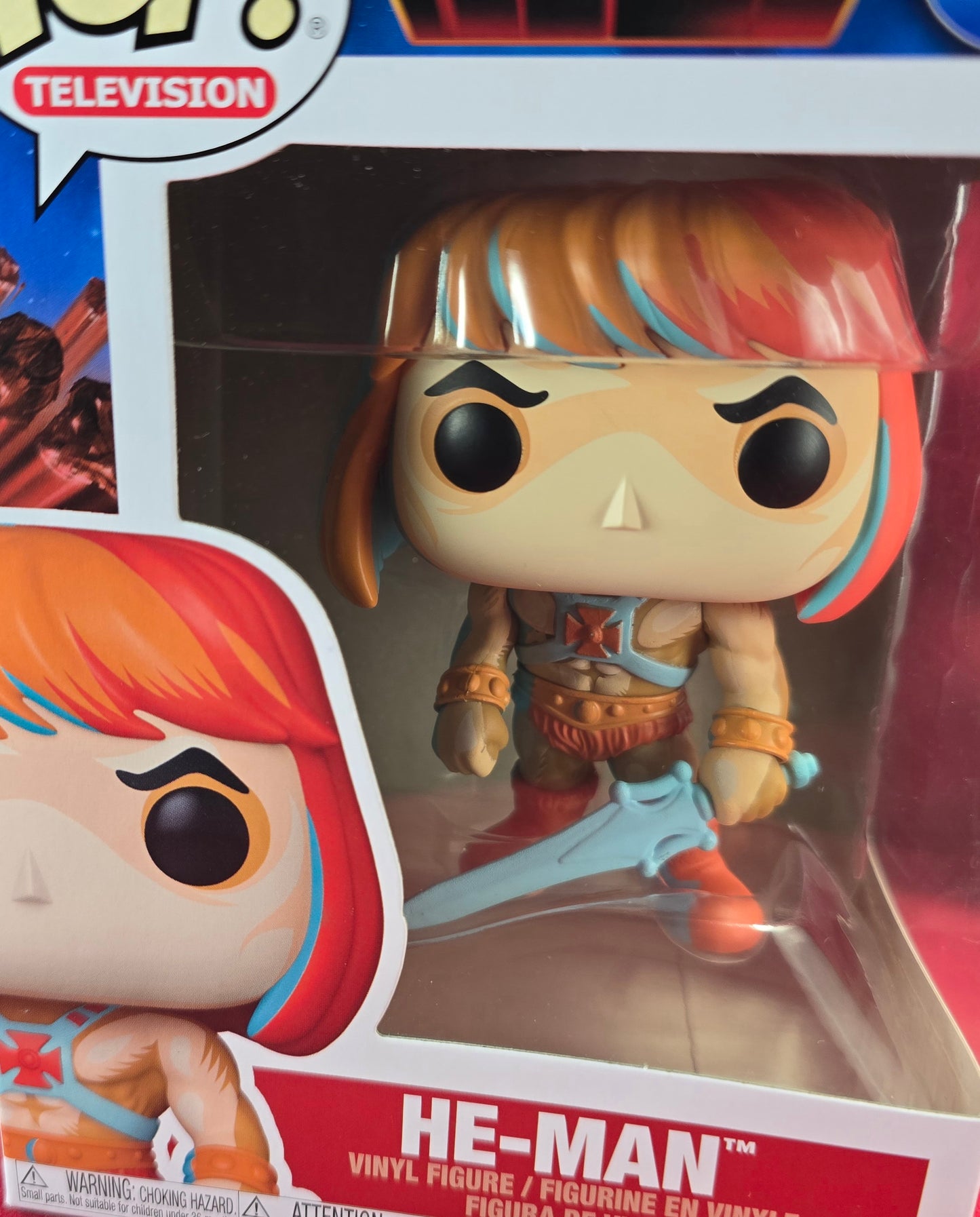 He-Man Funko #1775 (Nib)
With pop protector