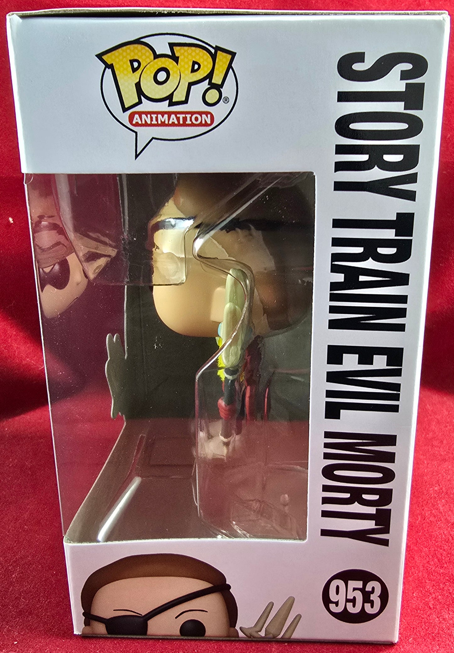 Story Train Evil Morty funko # 953 (nib) With pop protector