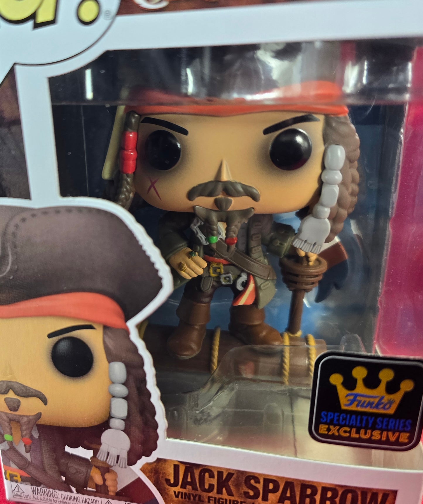 Jack Sparrow Specialty Series Funko # 1482 (Nib)
With pop protector