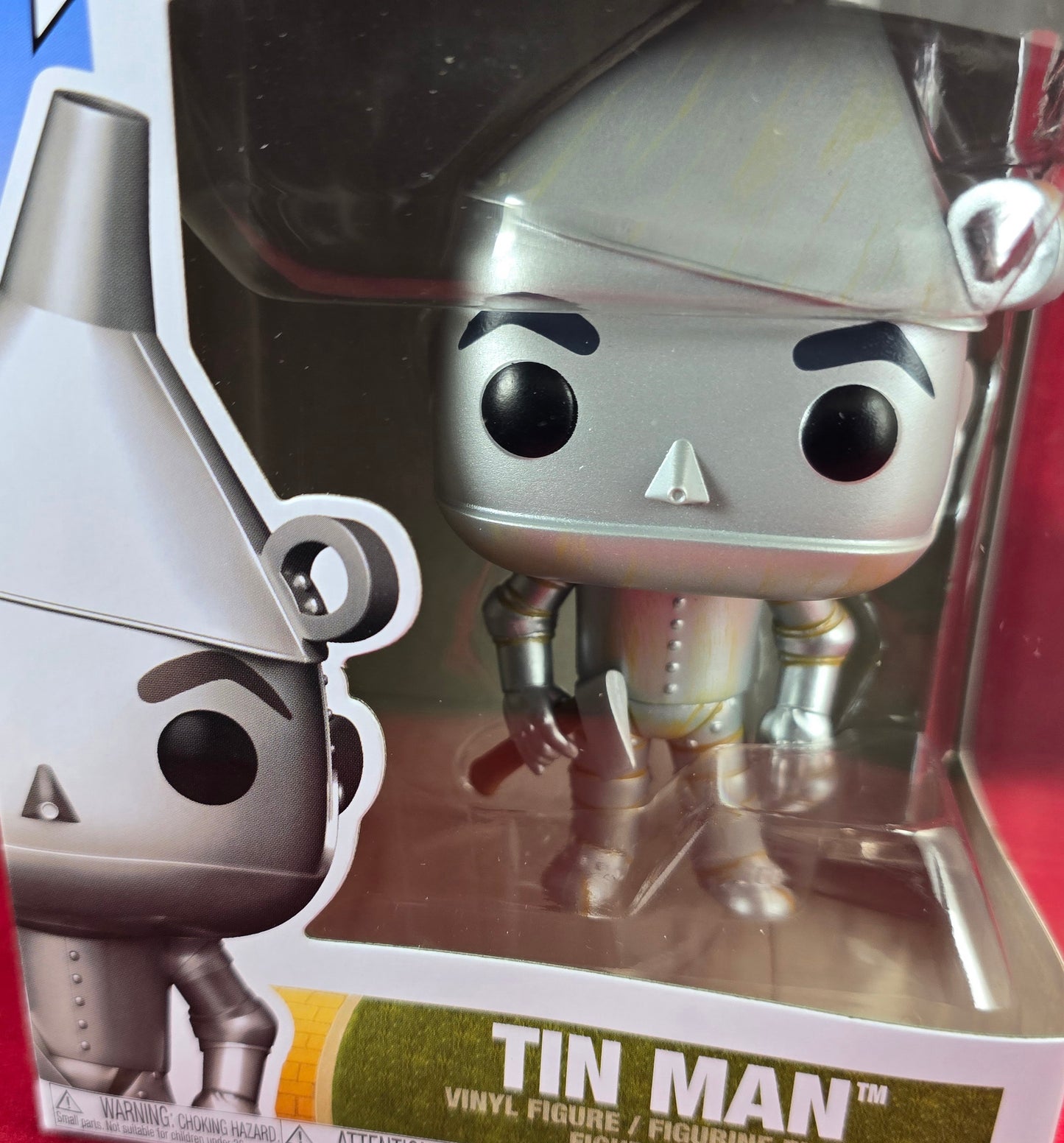Tin man funko # 1517 (nib)
With pop protector