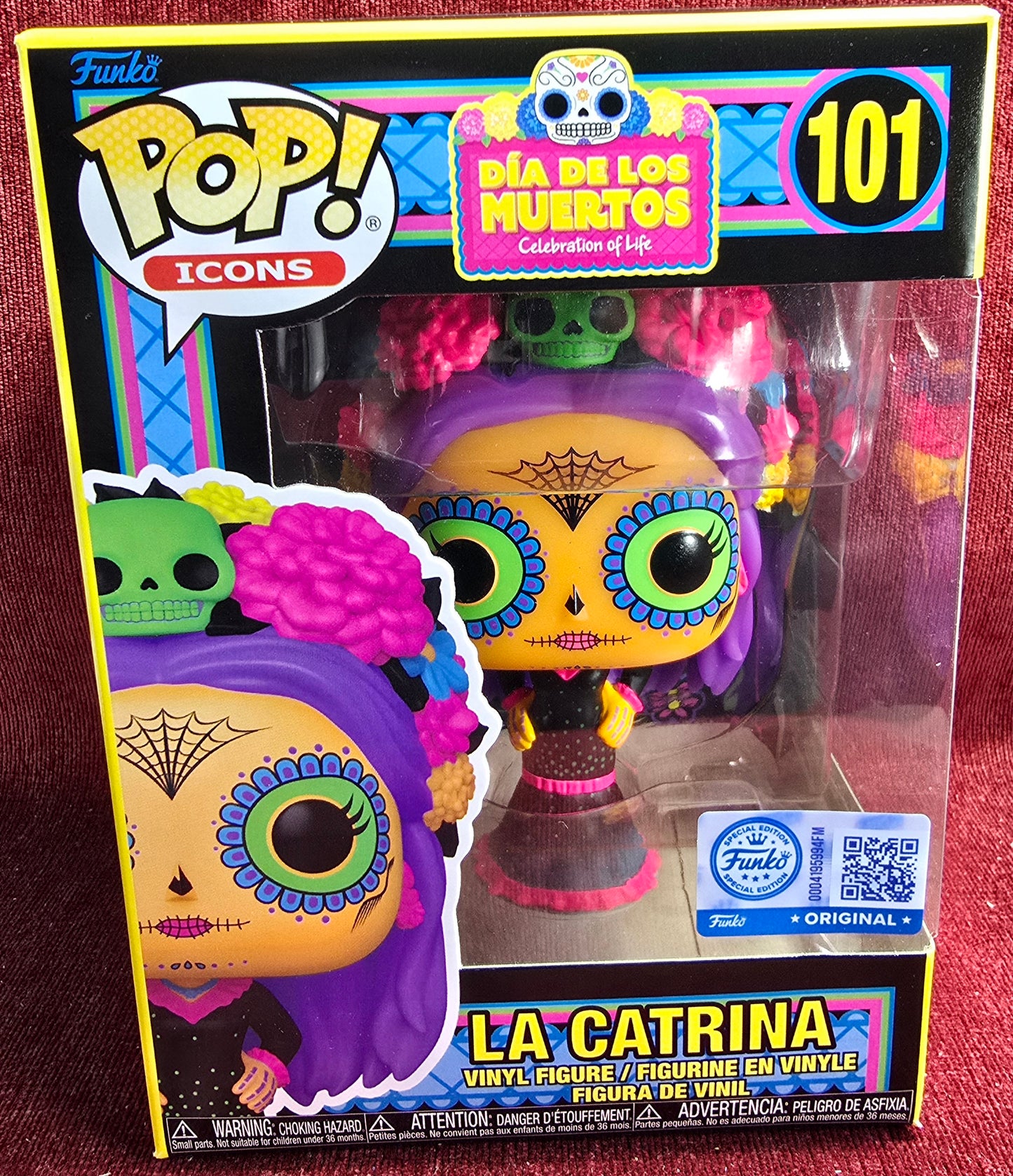 Funko Pop! Icons: La Catrina Exclusive # 101 (Nib)
With pop protector