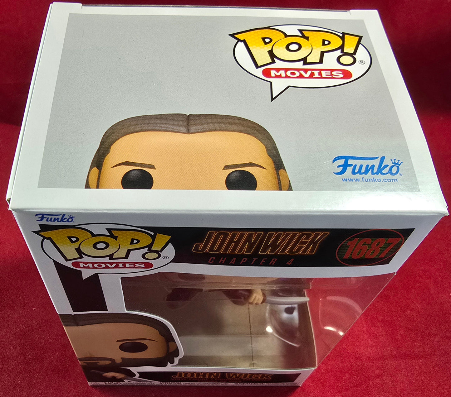 John Wick funko # 1687 (nib) With pop protector