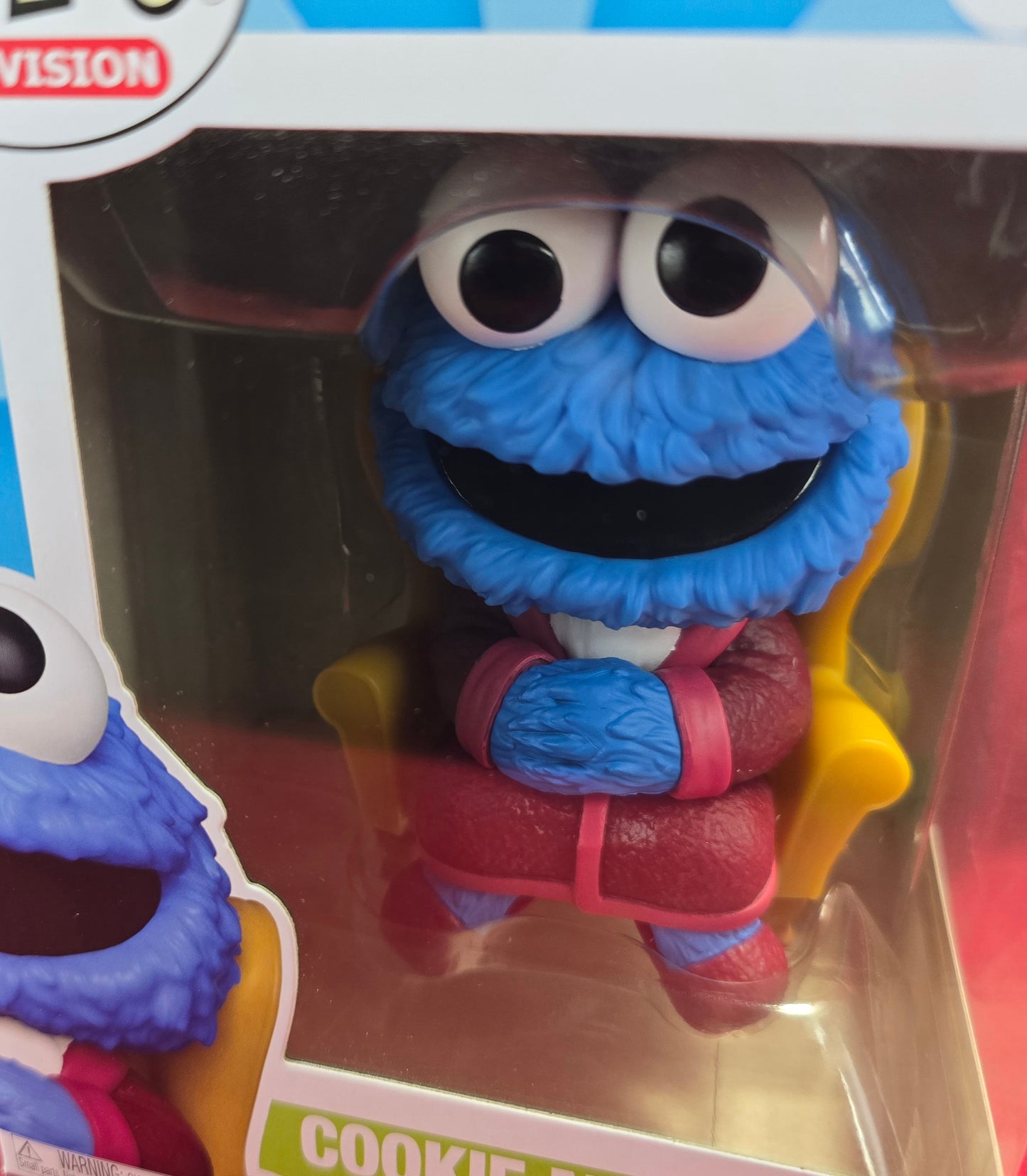 Cookie Monster funko # 1609 with pop protector