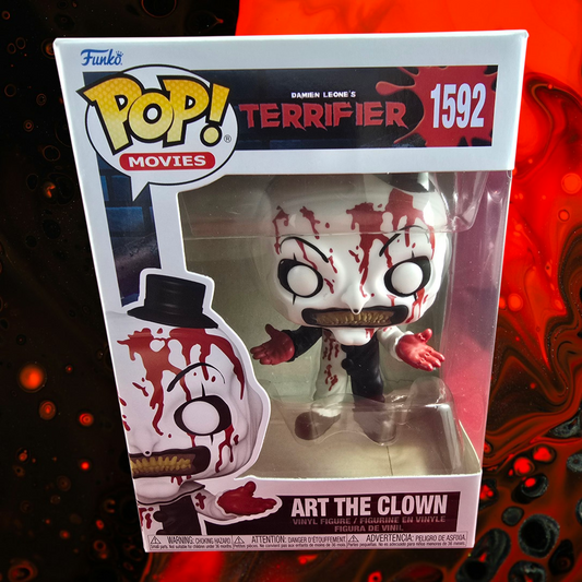Art the clown funko # 1592 (nib) With pop protector