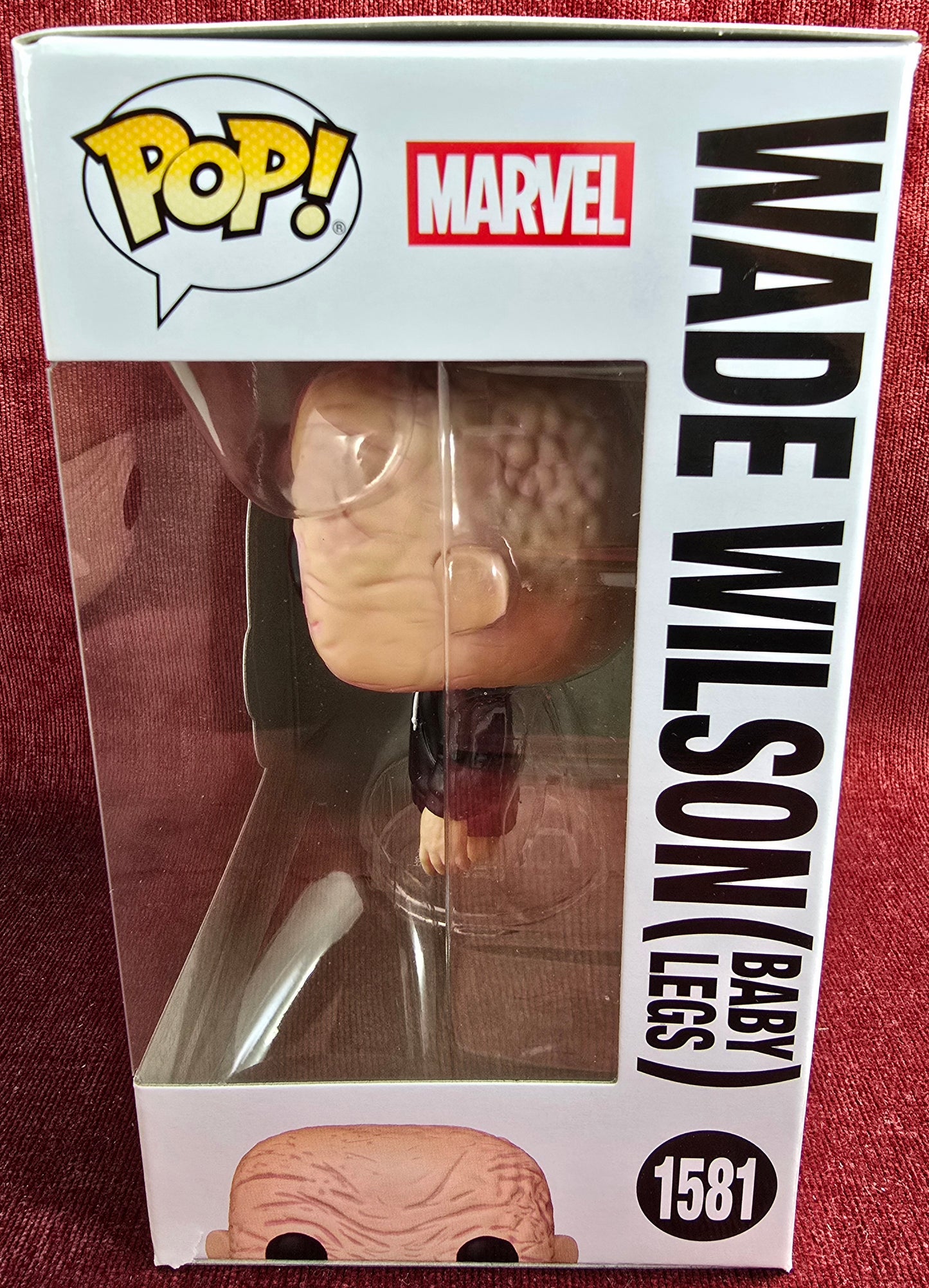 Funko Pop! Vinyl: Wade Wilson (Baby Legs) Funko # 1581 (Nib) 
With pop protector