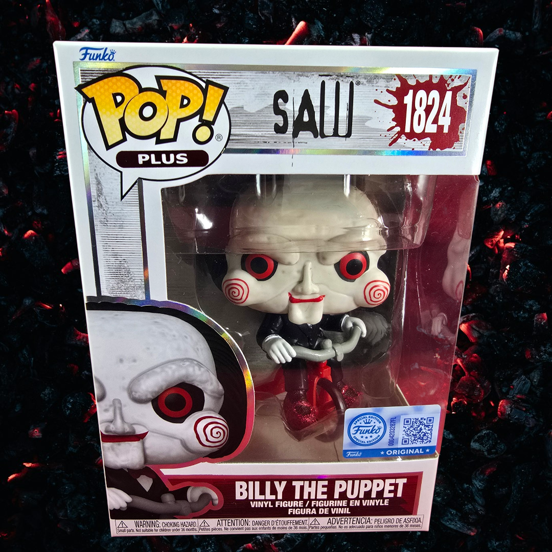 Billy The Puppet Amazon Exclusive Funko # 1824 (Nib)
With pop protector