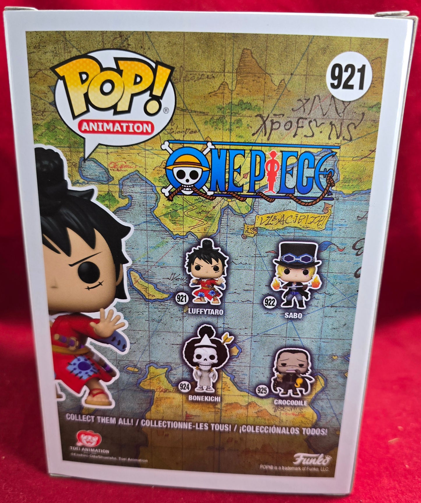 Luffytaro funko # 921 (nib) With pop protector