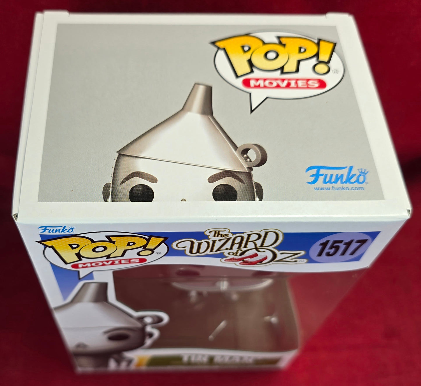 Tin man funko # 1517 (nib)
With pop protector