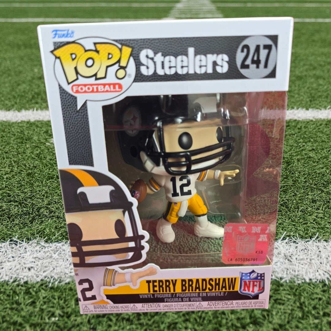 Funko Pop! Football: Terry Bradshaw Funko # 247 (Nib)
With pop protector