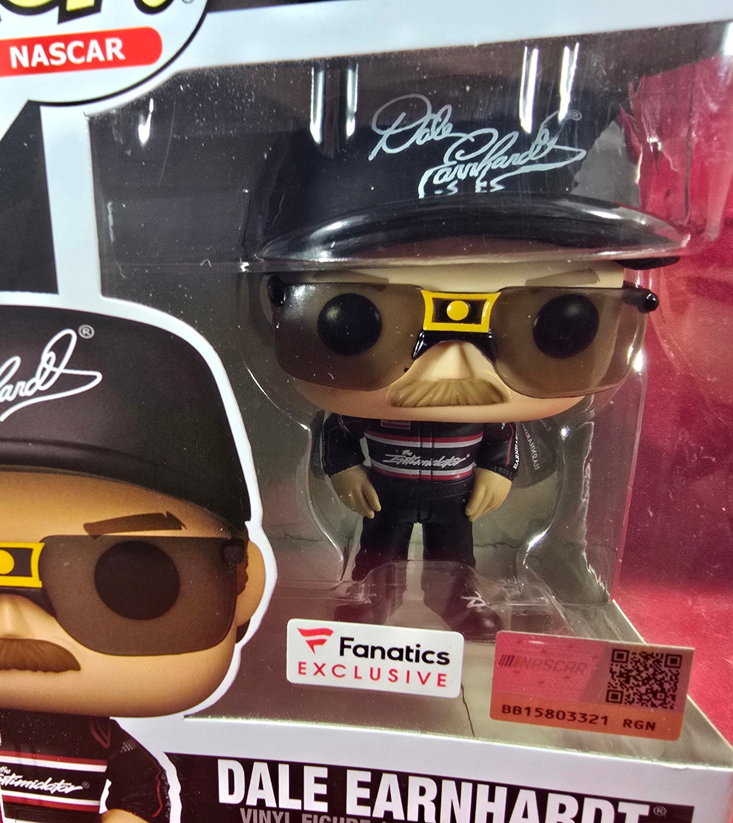Funko Pop! Vinyl: Dale Earnhardt  Fanatics Exclusive Funko #20 (Nib) 
With pop protector