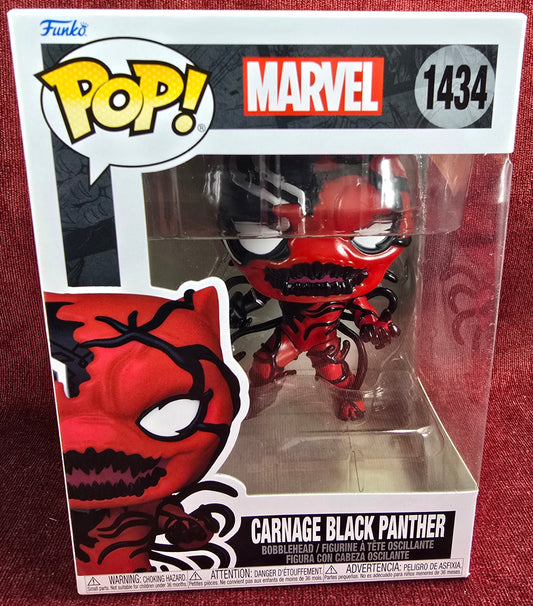 Funko Pop! Vinyl: Carnage Black Panther # 1434 (Nib)
With pop protector