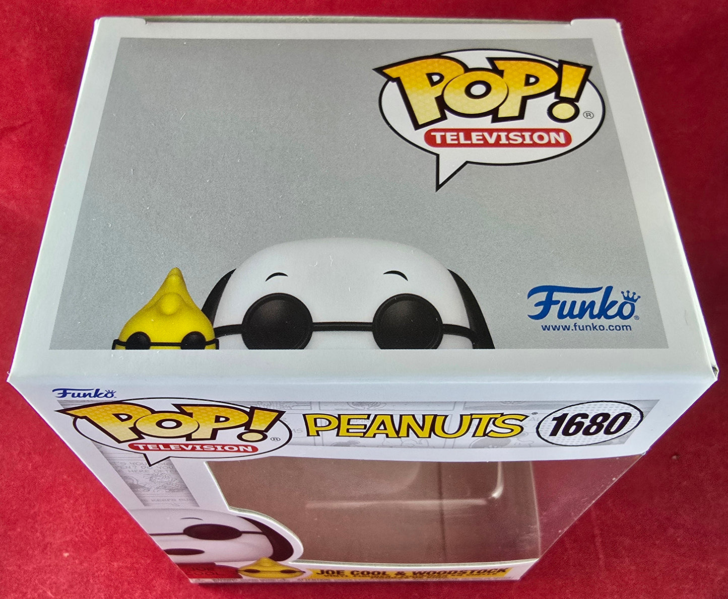 Joe Cool & Woodstock funko # 1680 (nib) With pop protector