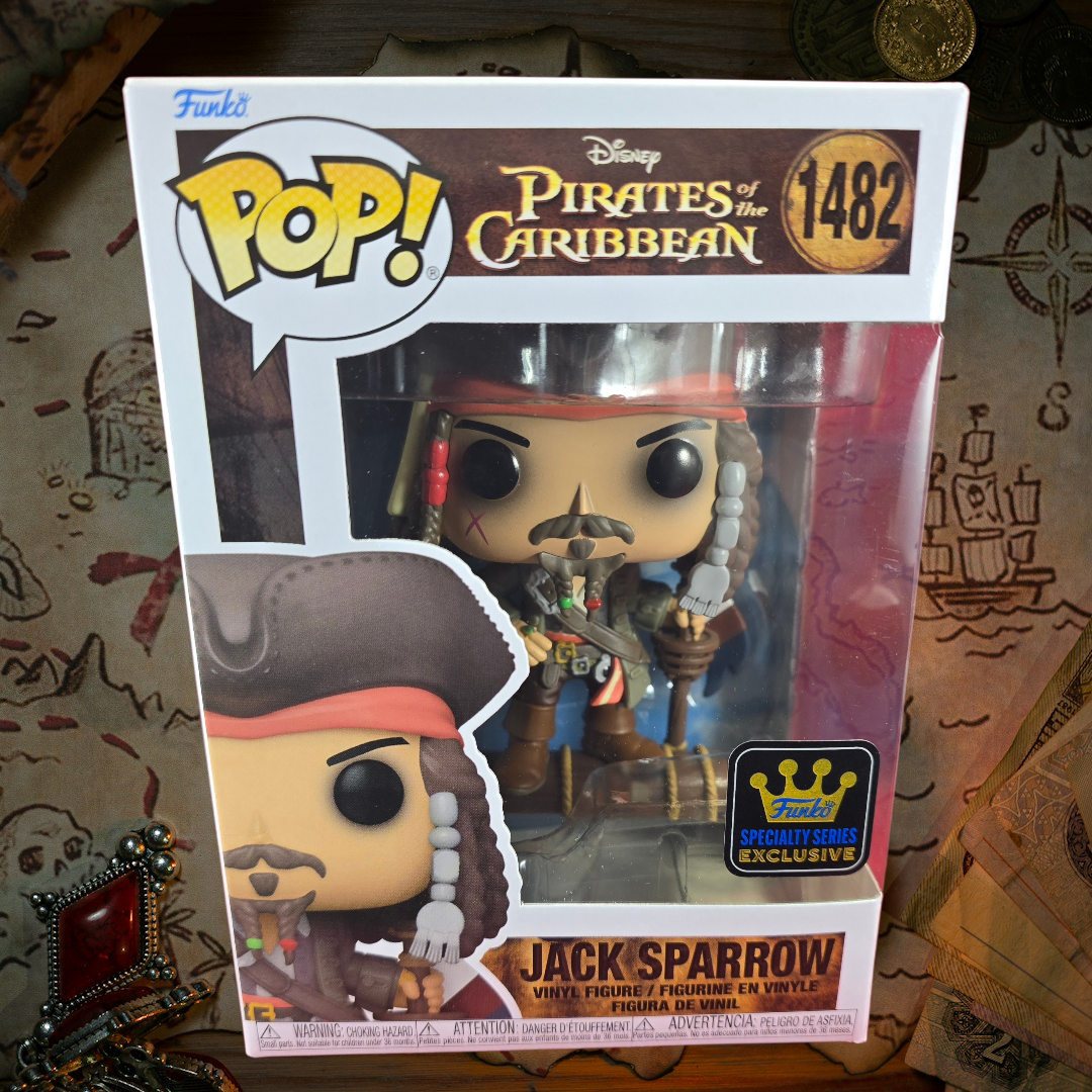 Jack Sparrow Specialty Series Funko # 1482 (Nib)
With pop protector