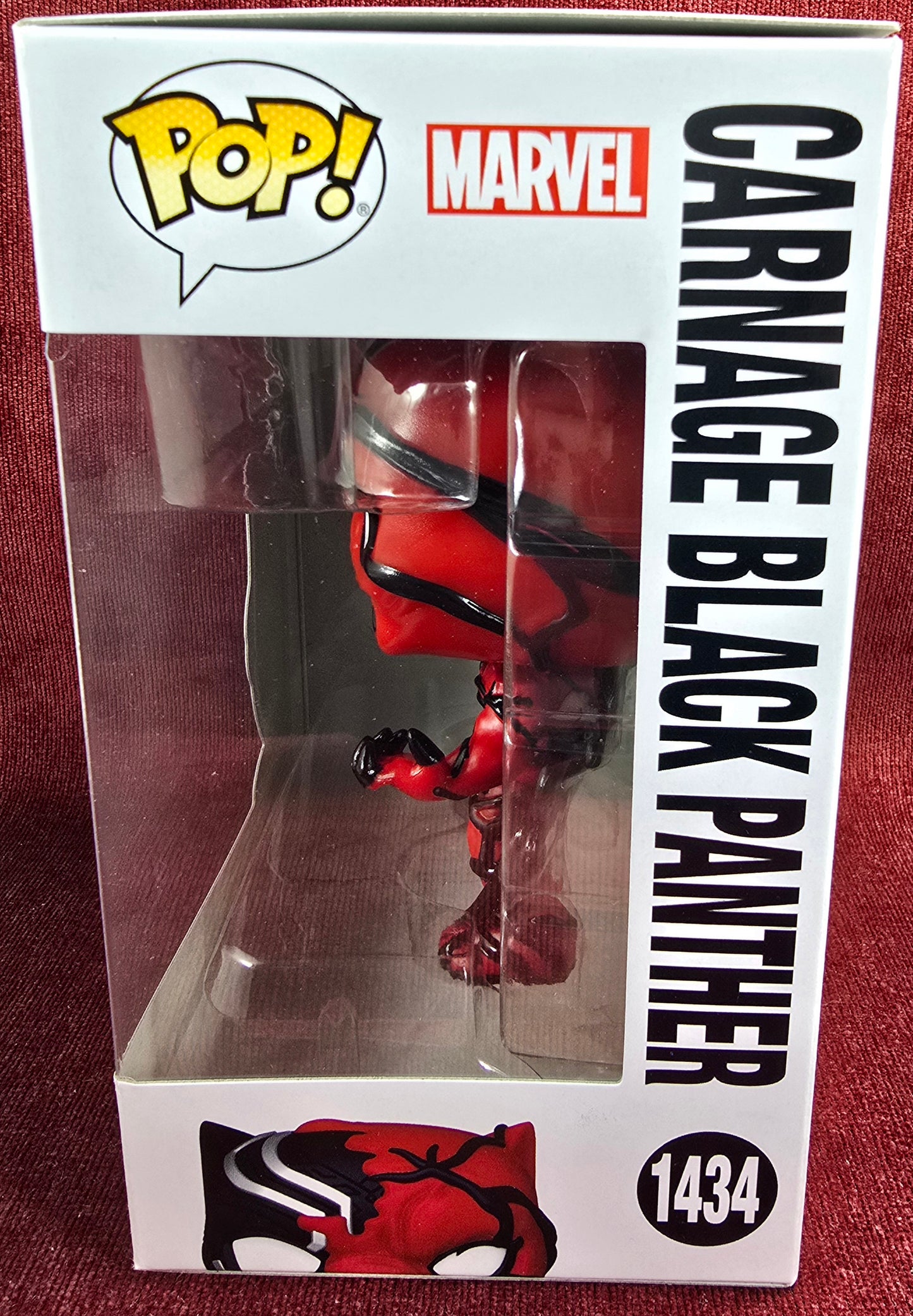 Funko Pop! Vinyl: Carnage Black Panther # 1434 (Nib)
With pop protector