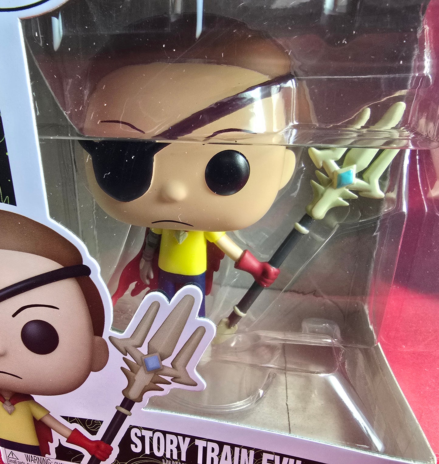 Story Train Evil Morty funko # 953 (nib) With pop protector