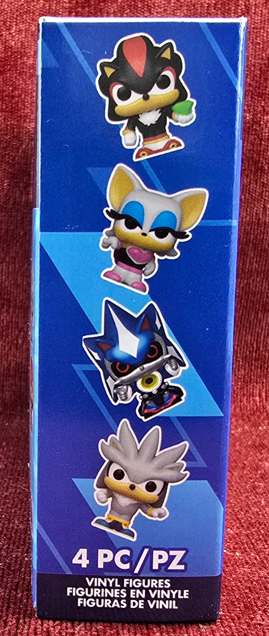 Sonic the Hedgehog Shadow Bitty Bop 4-Pack (Nib)