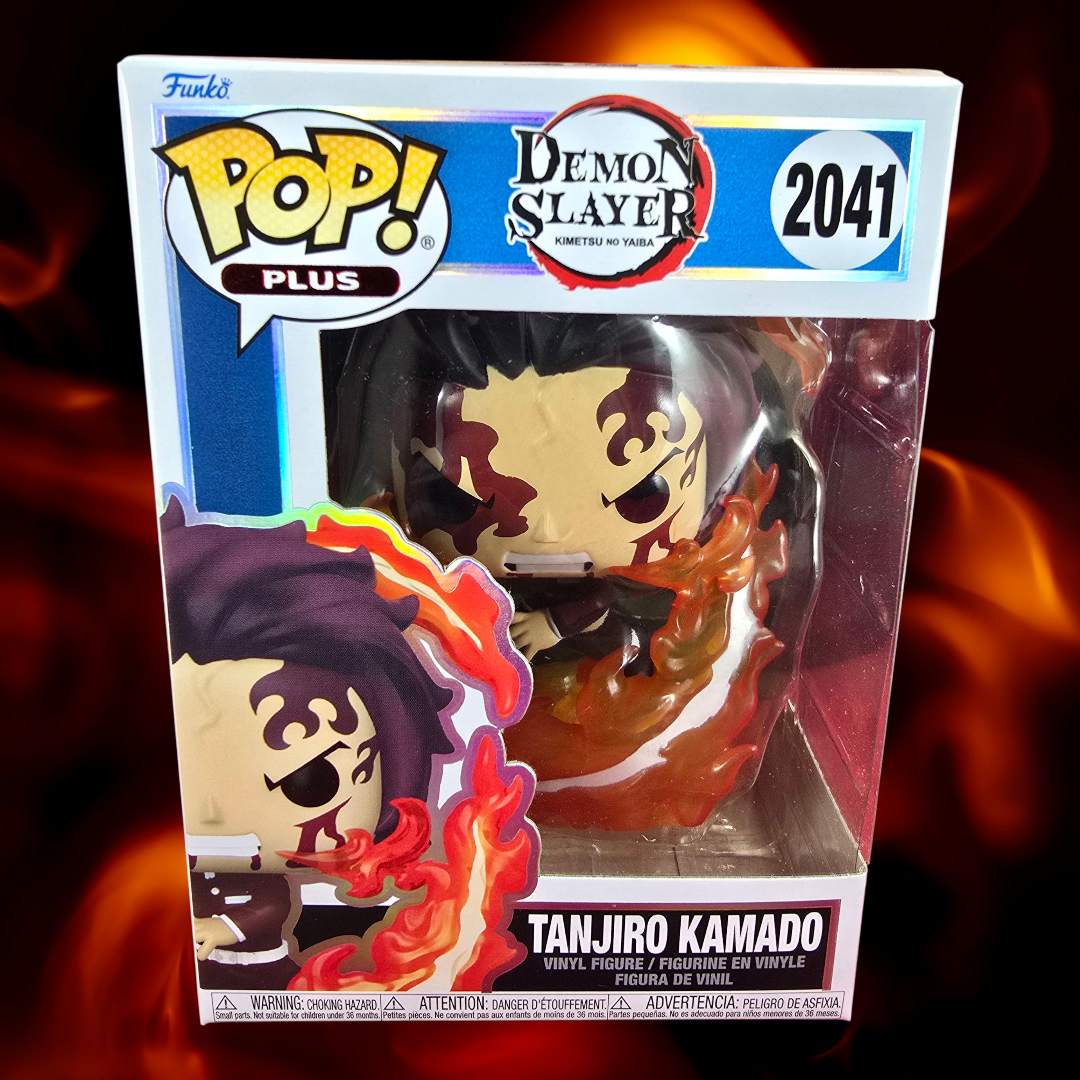 Tanjiro Kamado funko # 2041 (nib) with pop protector