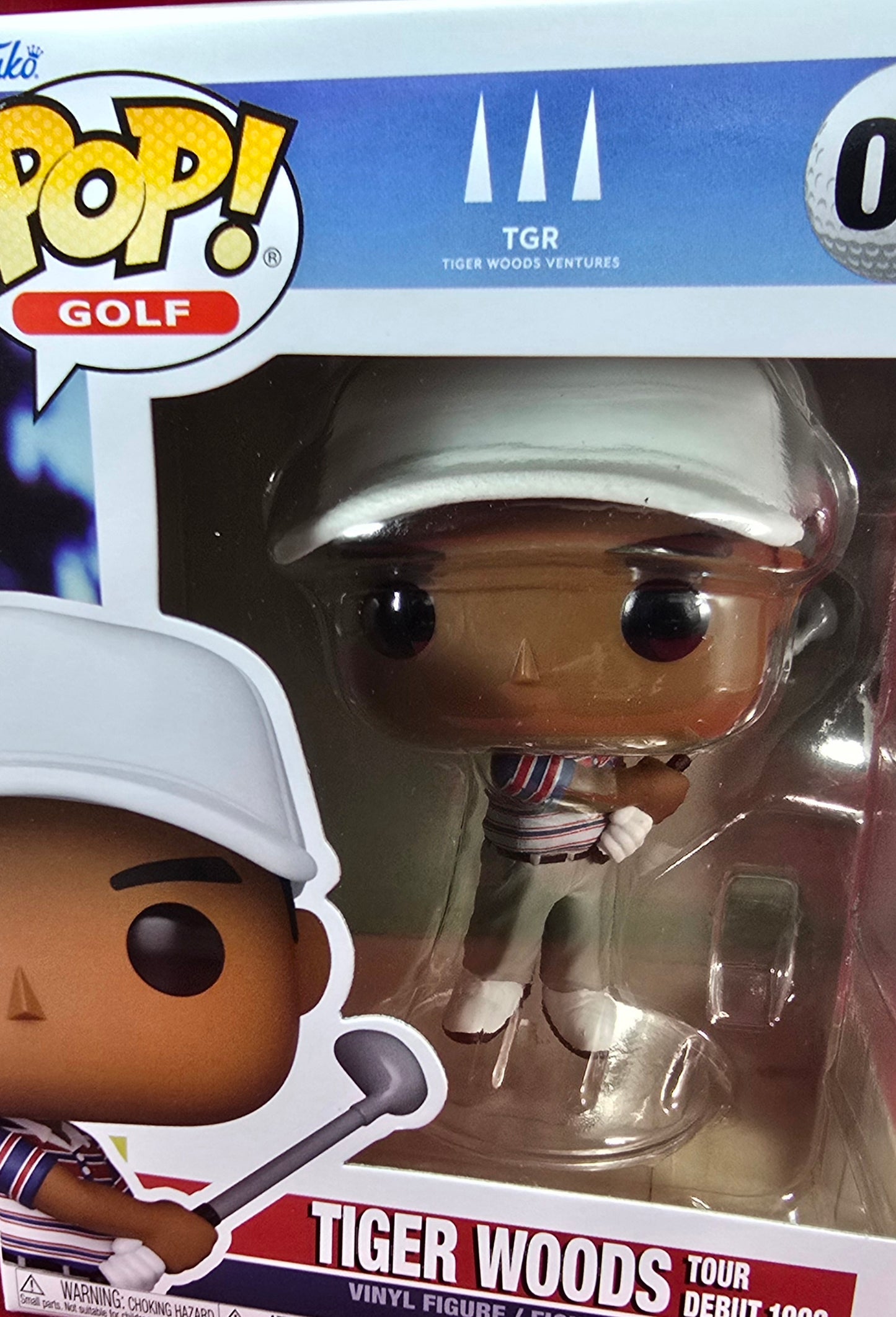 Funko Pop!  Tiger Woods Funko # 06 (Nib)
With pop protector