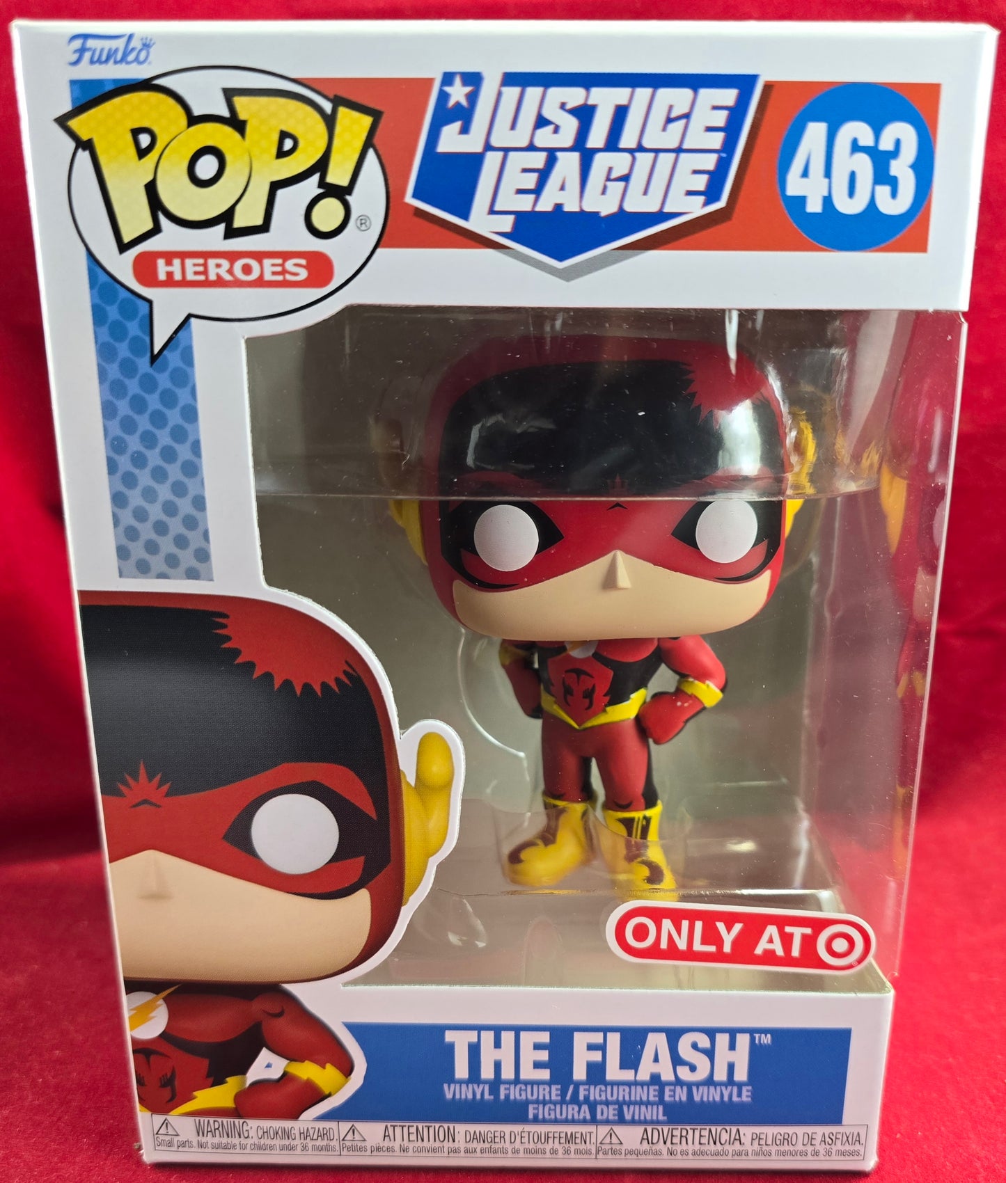 The Flash target exclusive funko # 463 (nib) With pop protector