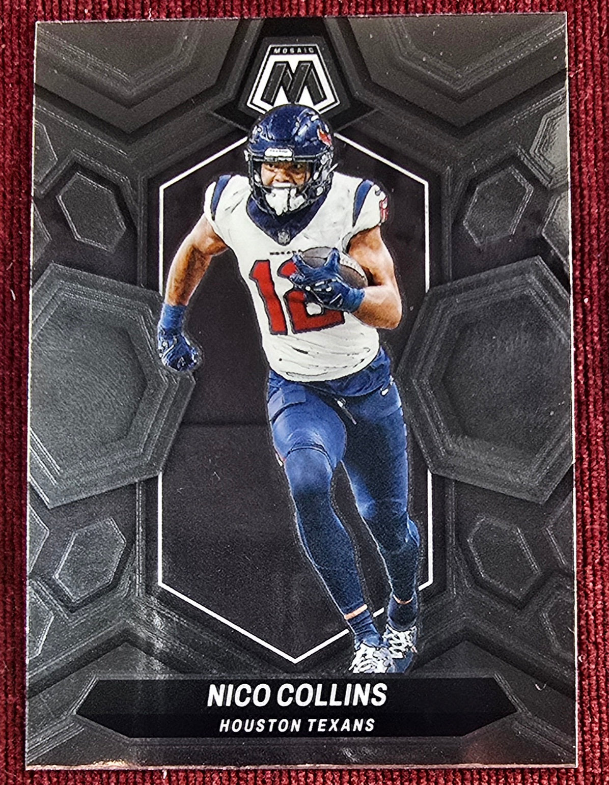 Houston Texans Past And Present Team Football Card Set of 15.