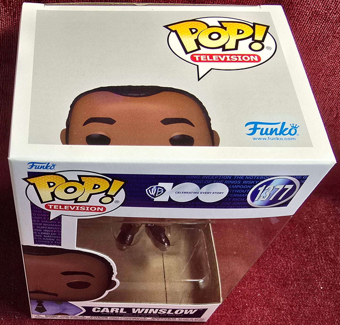 Funko Pop! Television: Carl Winslow # 1377 (Nib)
With pop protector