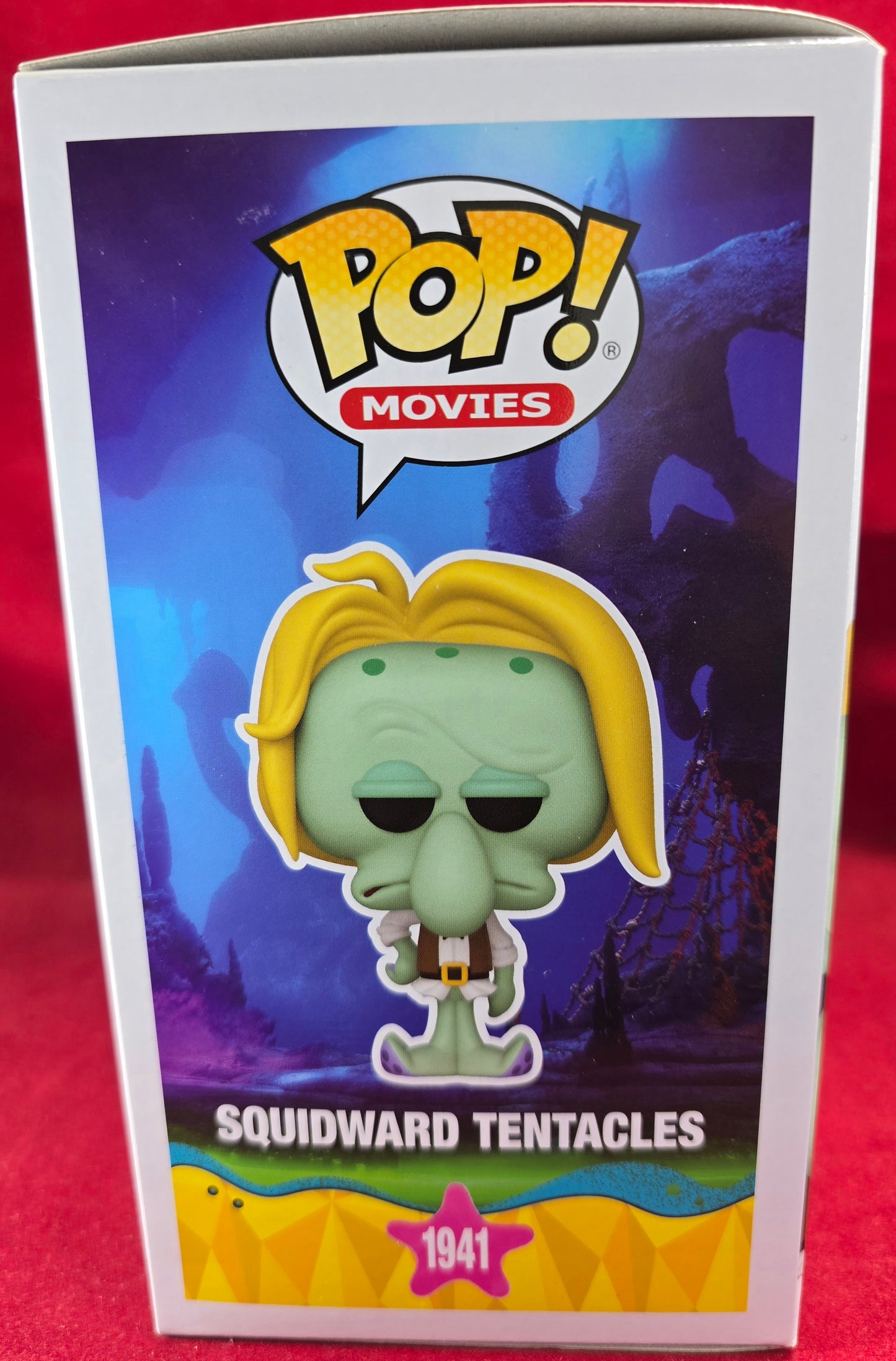 Squidward Tentacles funko # 1941 (nib)
With pop protector