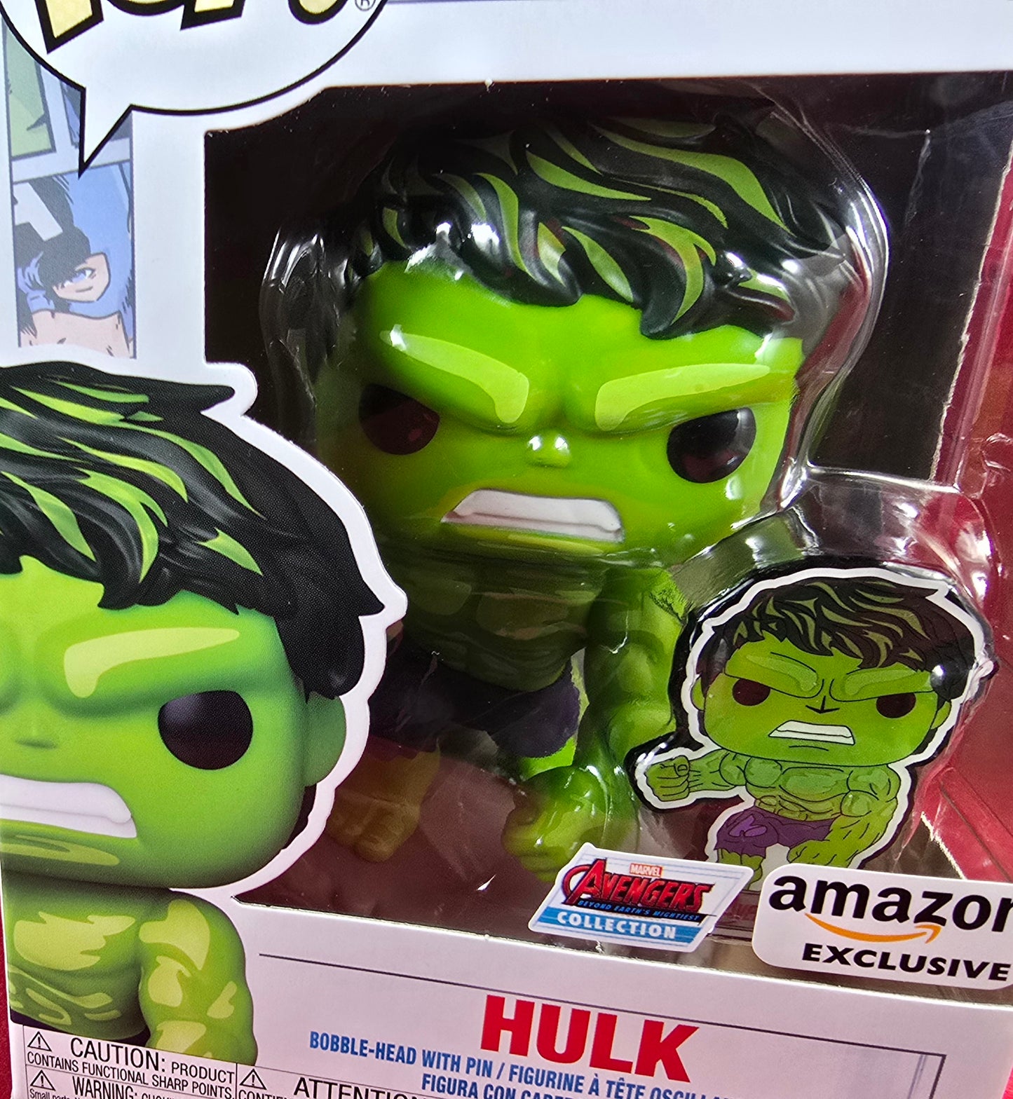 Funko Pop! Hulk #1270 (Nib)
With pop protector