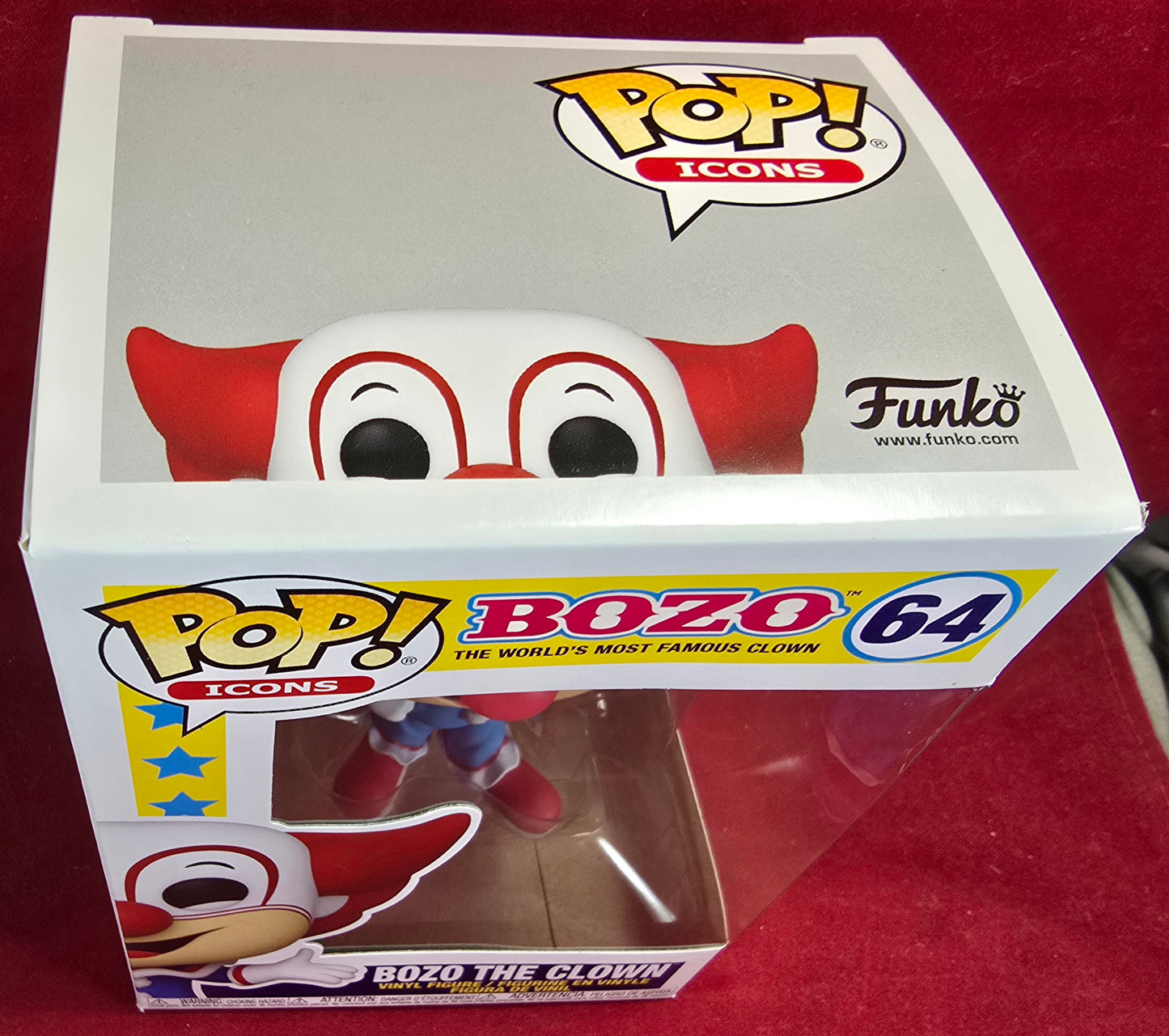 Funko Pop! Vinyl: Bozo the Clown #64 (Nib)
With pop protector