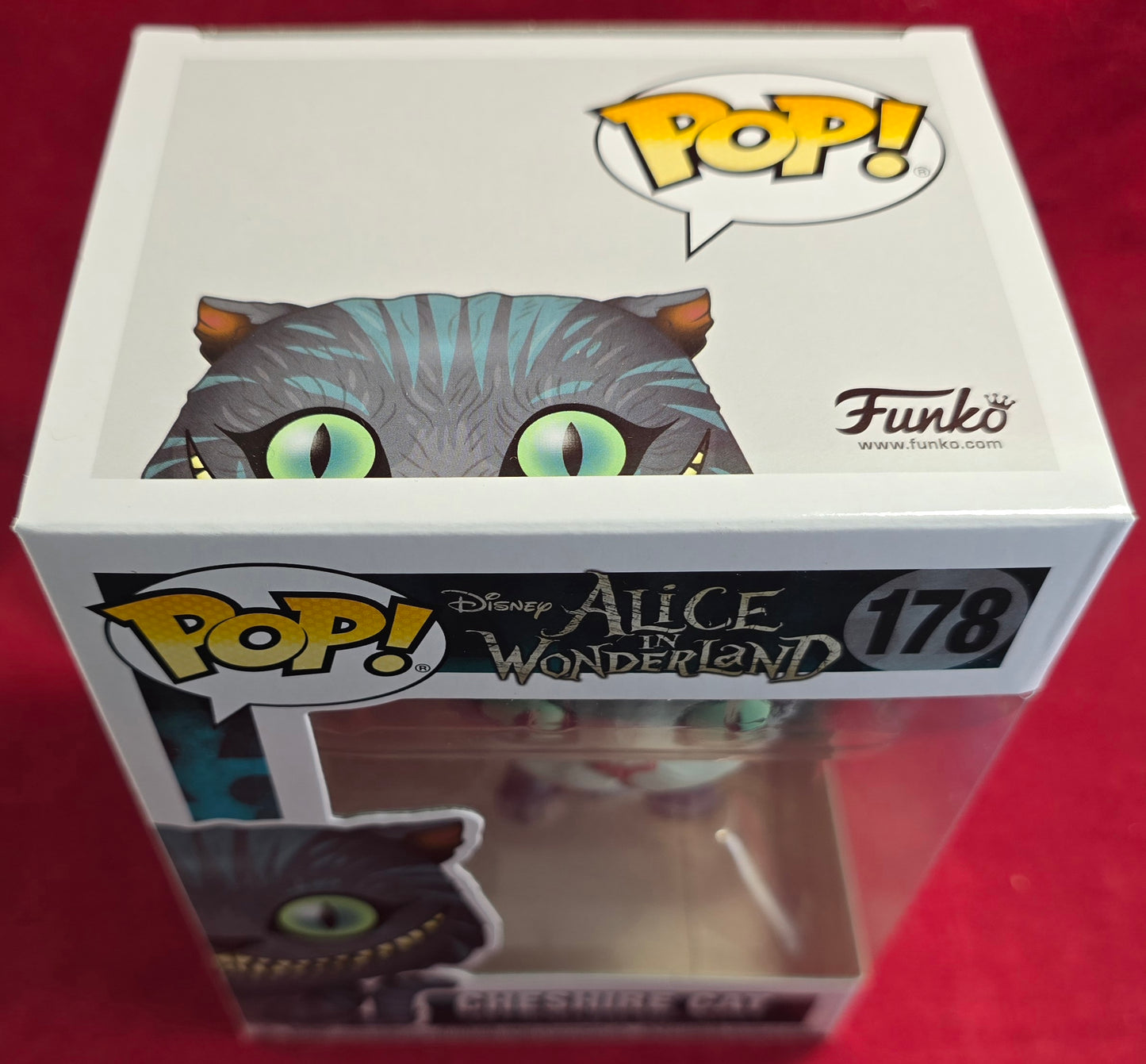 Chesire cat funko # 178 (nib) With pop protector