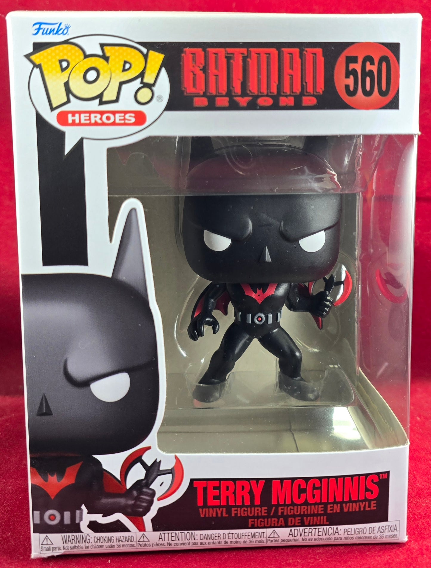 Funko Pop!  Terry McGinnis Heroes Funko #560 (Nib)
With pop protector