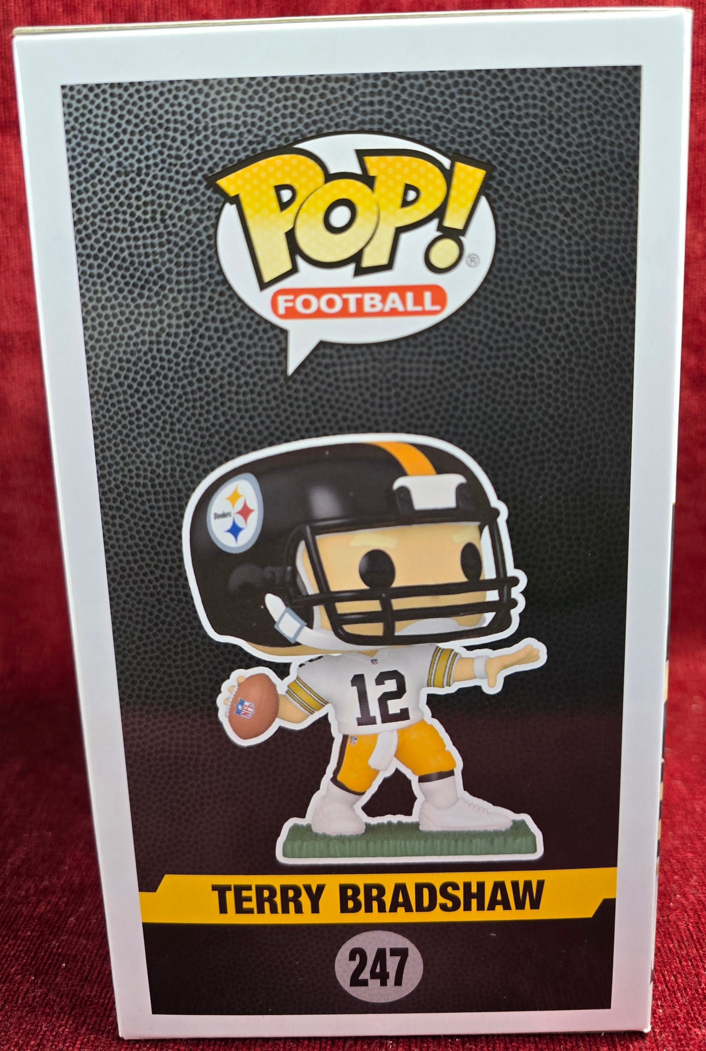 Funko Pop! Football: Terry Bradshaw Funko # 247 (Nib)
With pop protector