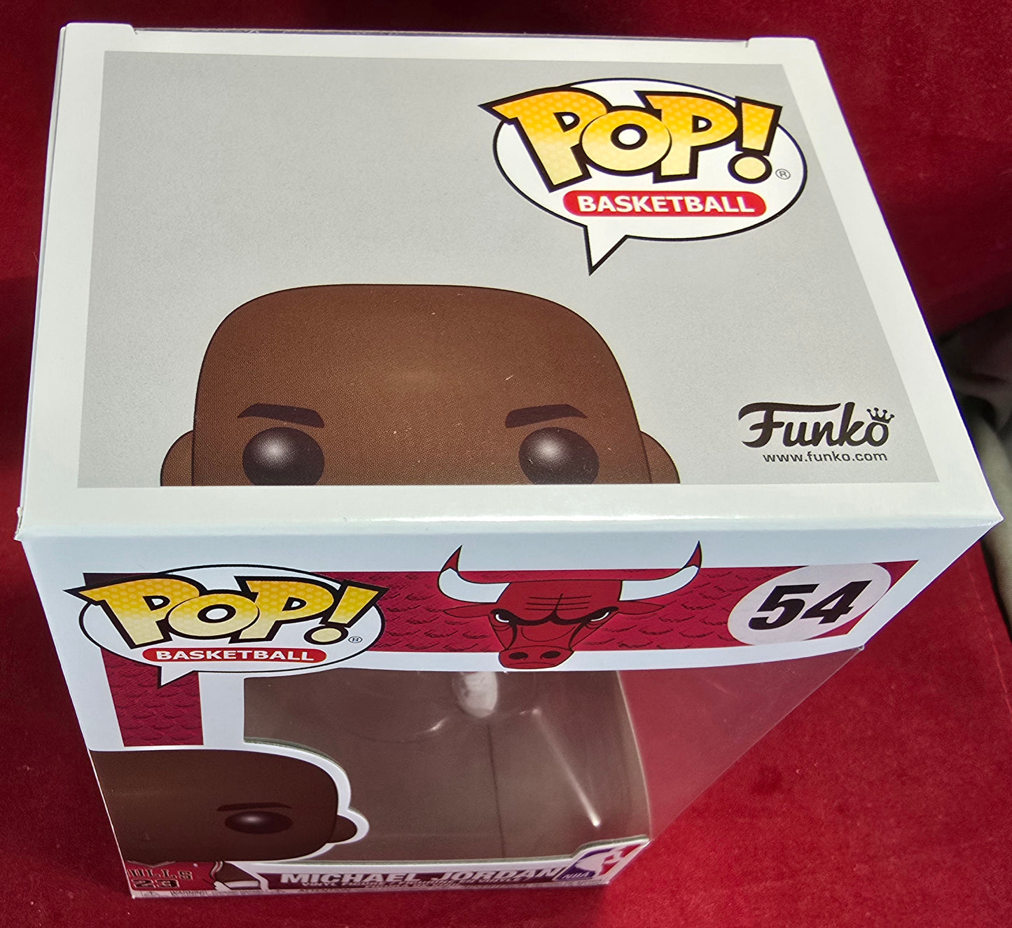 Michael Jordan funko # 54 (nib) with pop protector