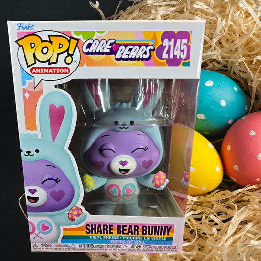 Share Bear Bunny Funko  # 2145 (Nib)
With pop protector