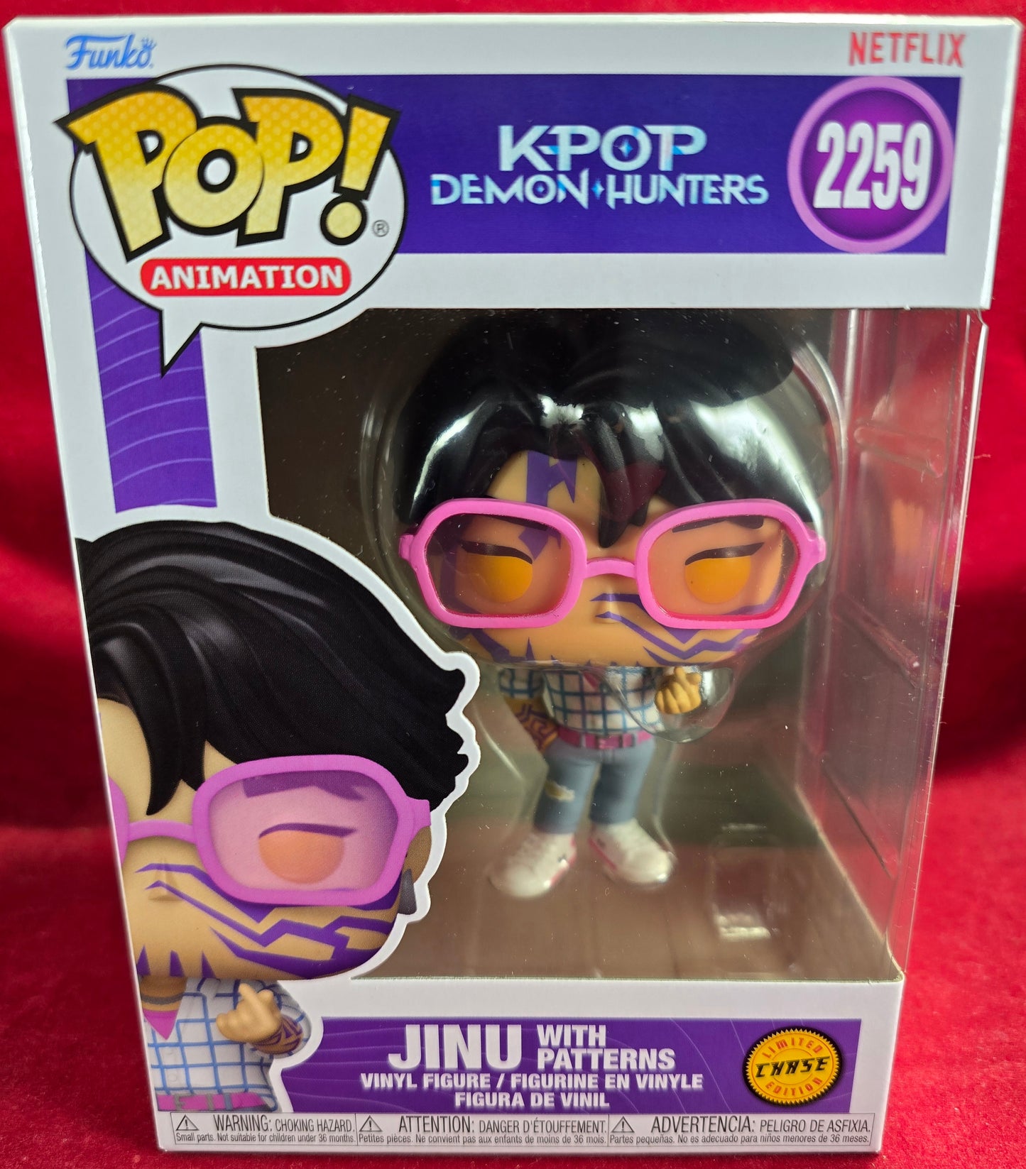Jinu Funko # 2259 (Nib)
With pop protector