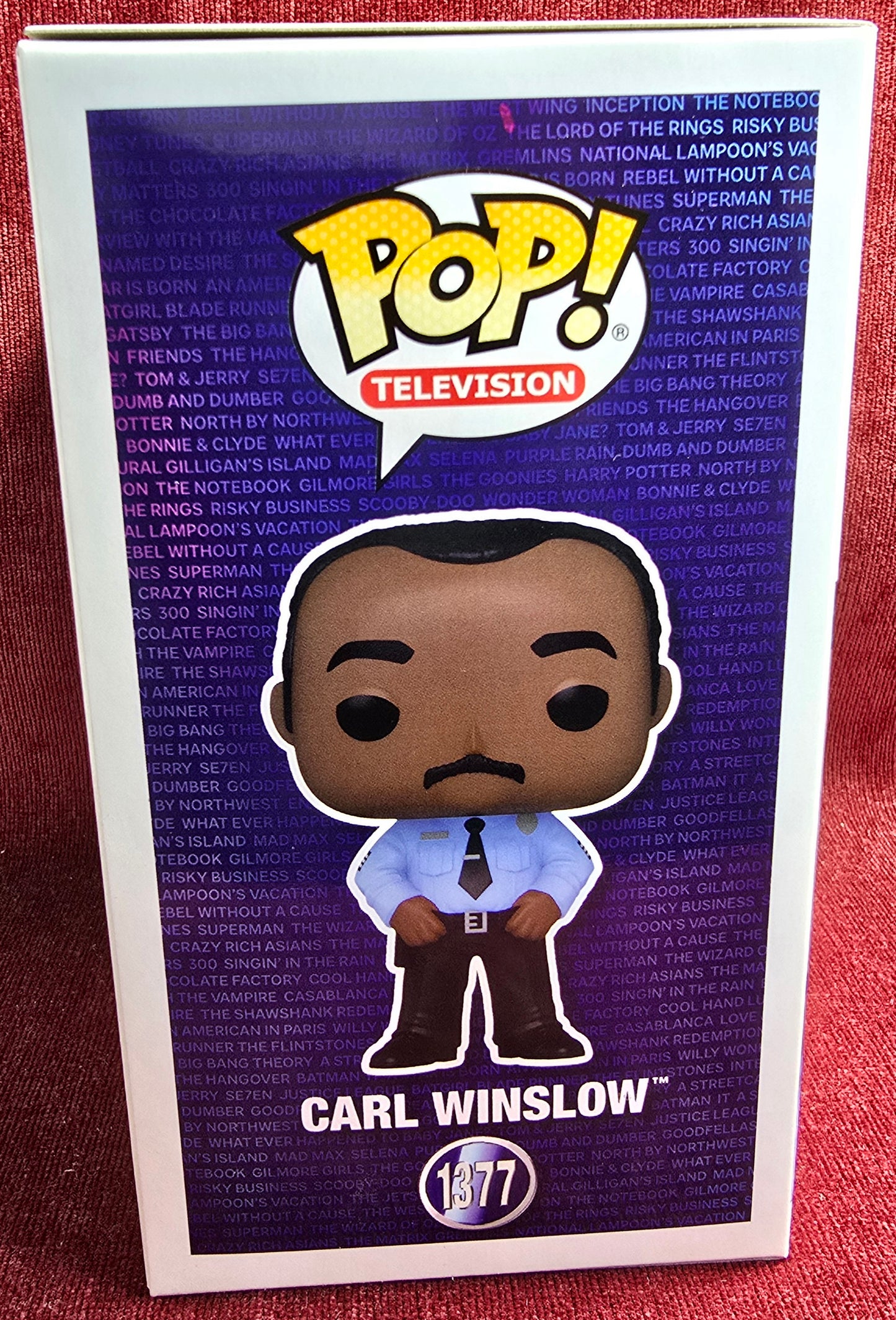 Funko Pop! Television: Carl Winslow # 1377 (Nib)
With pop protector
