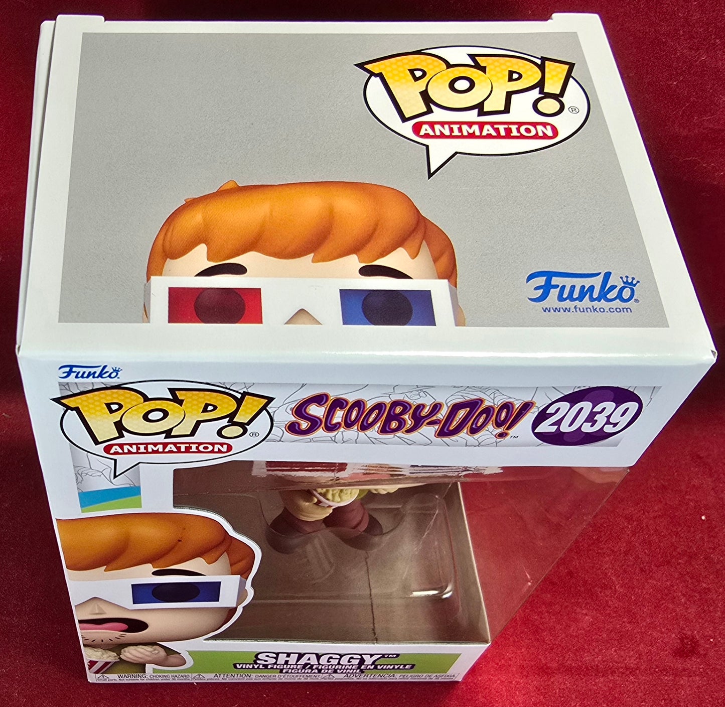 Shaggy Funko # 2039 (Nib)
With pop protector