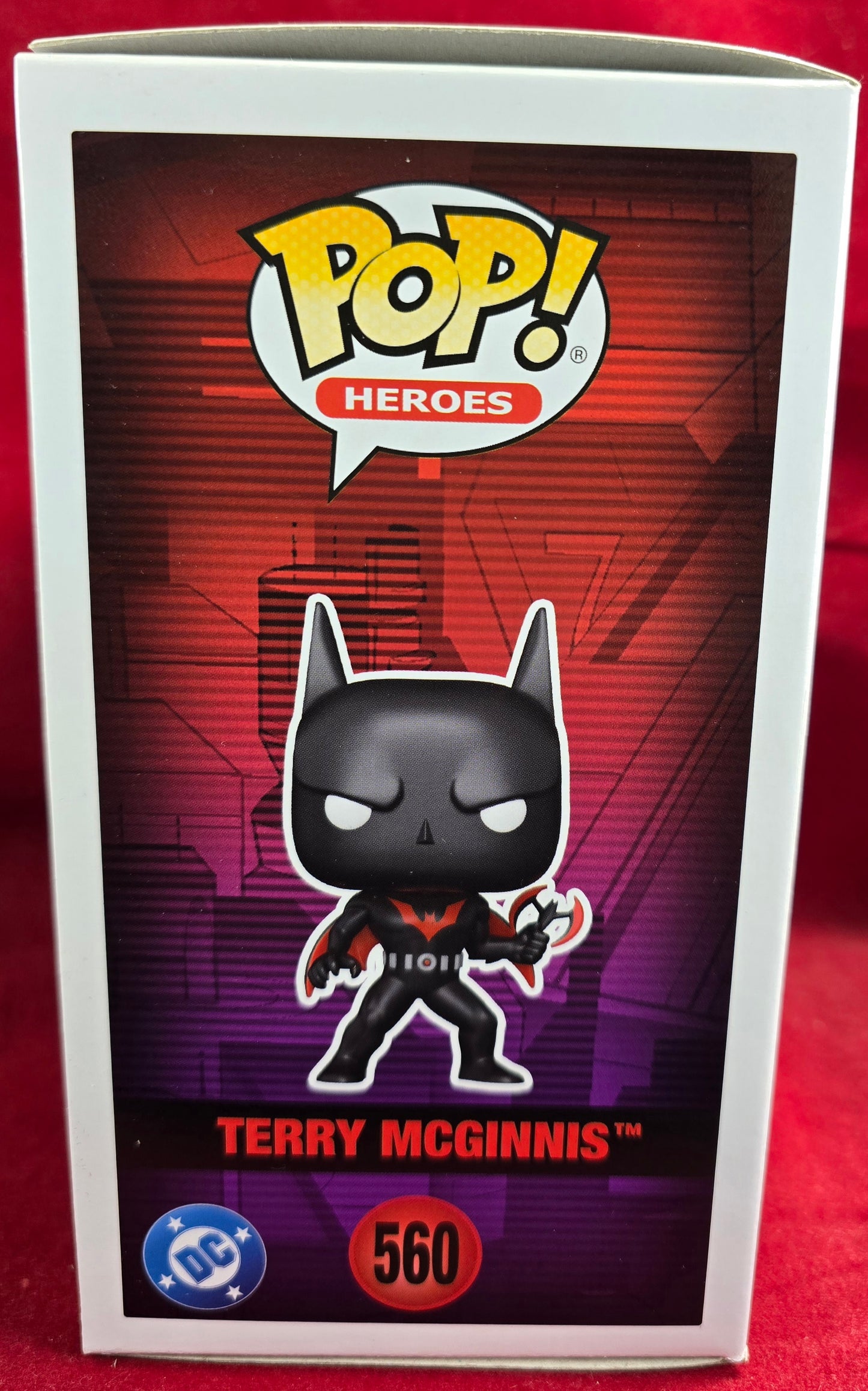 Funko Pop!  Terry McGinnis Heroes Funko #560 (Nib)
With pop protector