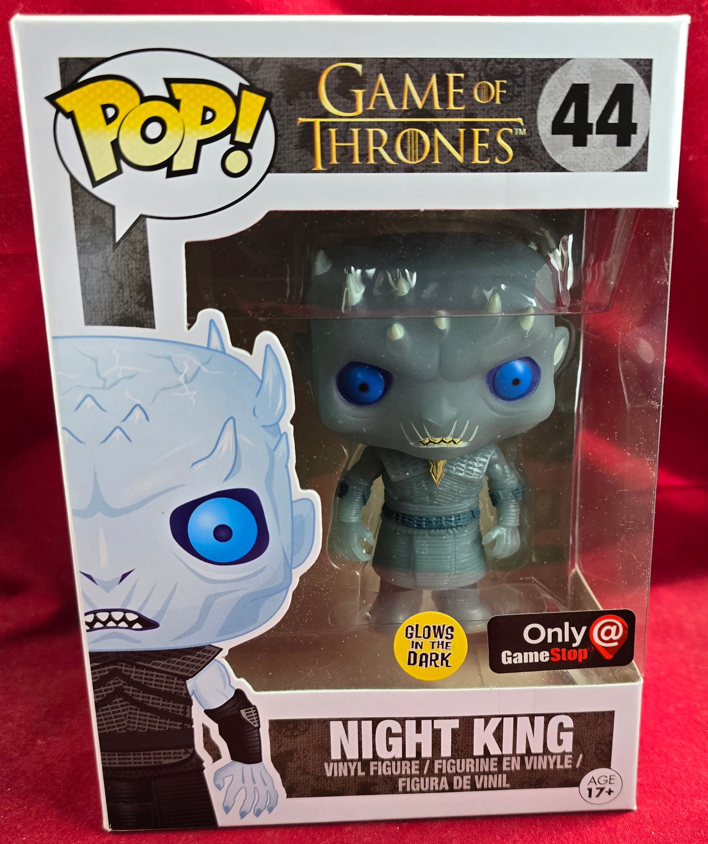 Night king game stop exclusive funko # 44 (nib) With pop protector
