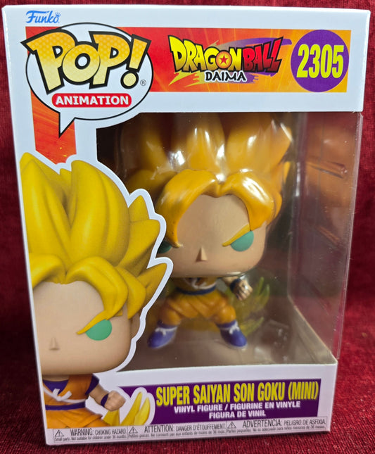 Funko Pop! Animation: Super Saiyan Son Goku Mini # 2305 (Nib)
With pop protector