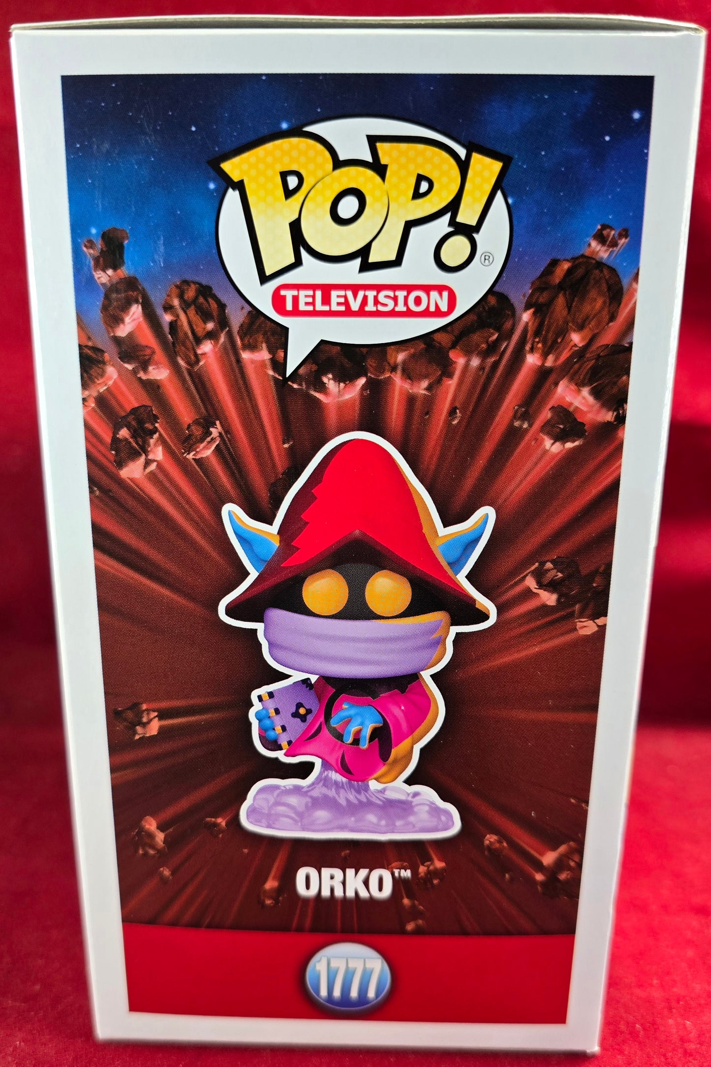 Orko Funko # 1777 (Nib)
With pop protector