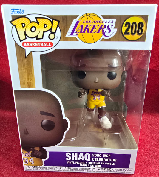 Shaq 2000 WCF Celebration funko # 208 (nib) With pop protector