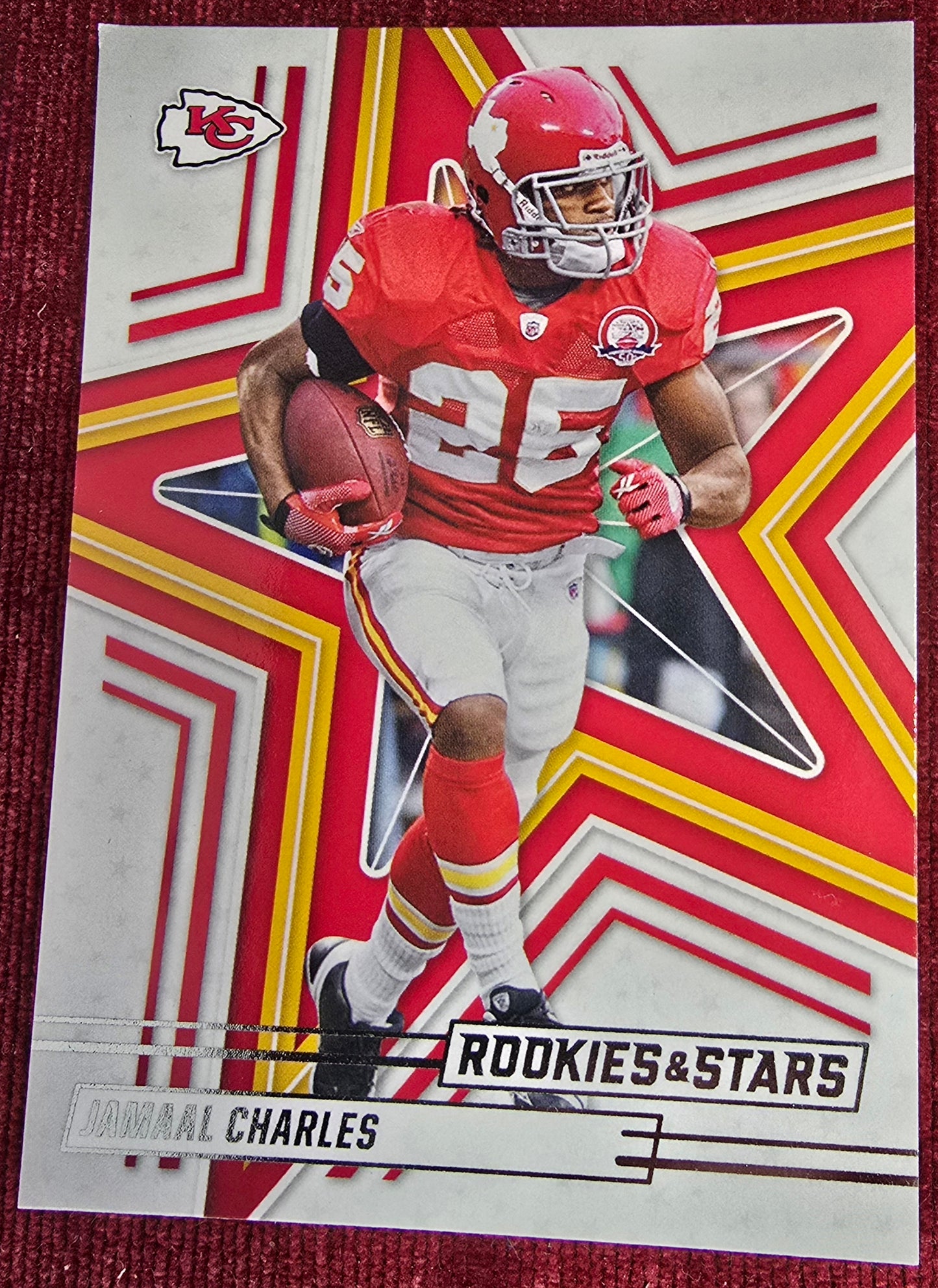 Kansas City Chiefs Past and Present Team Football Card Set of 15.