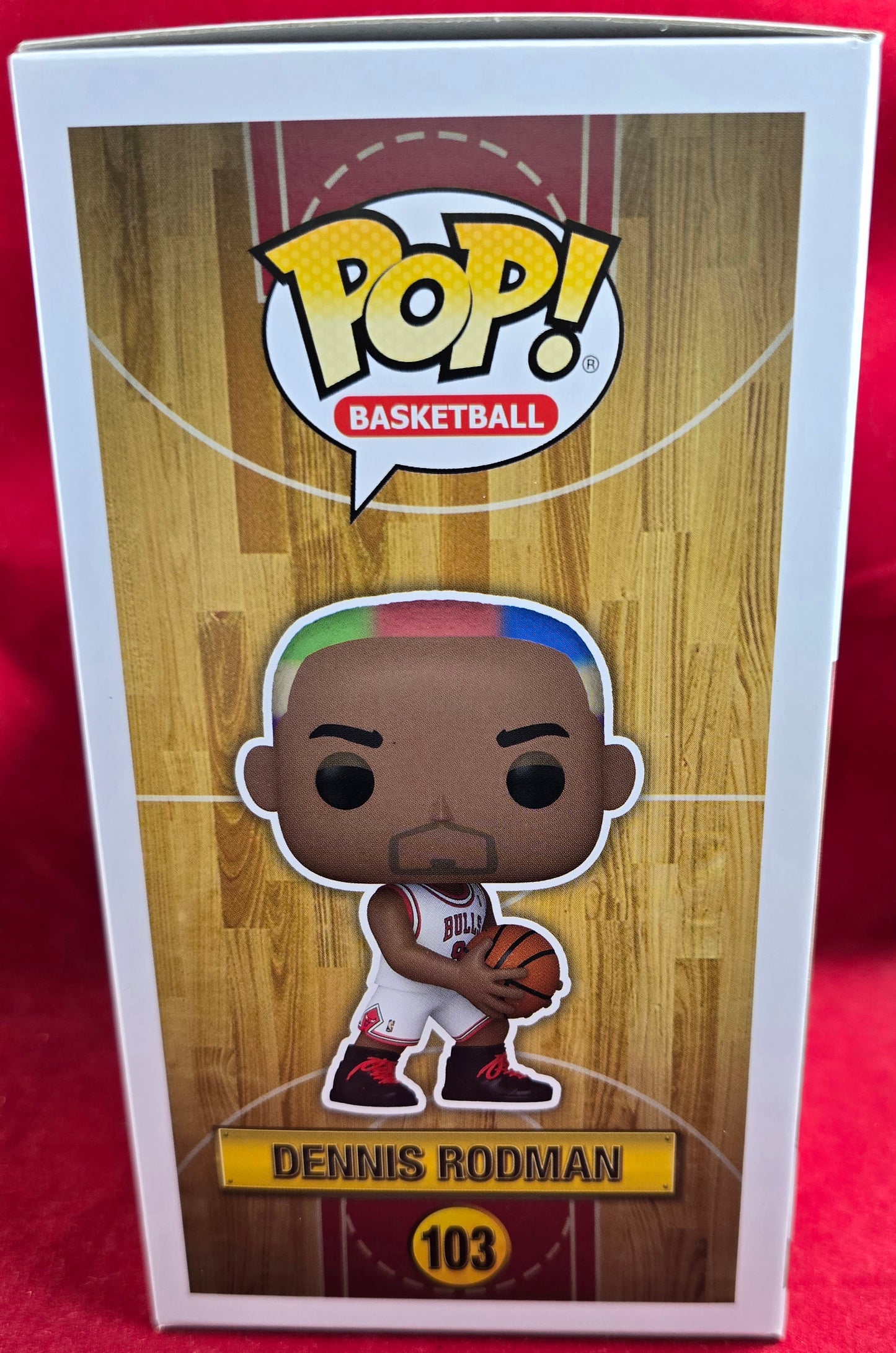 Dennis Rodman funko # 103 (nib) With pop protector